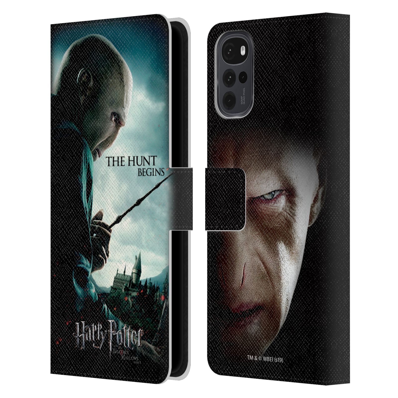 Pouzdro HEAD CASE na mobil Motorola Moto G22 - Harry Potter - Voldemort