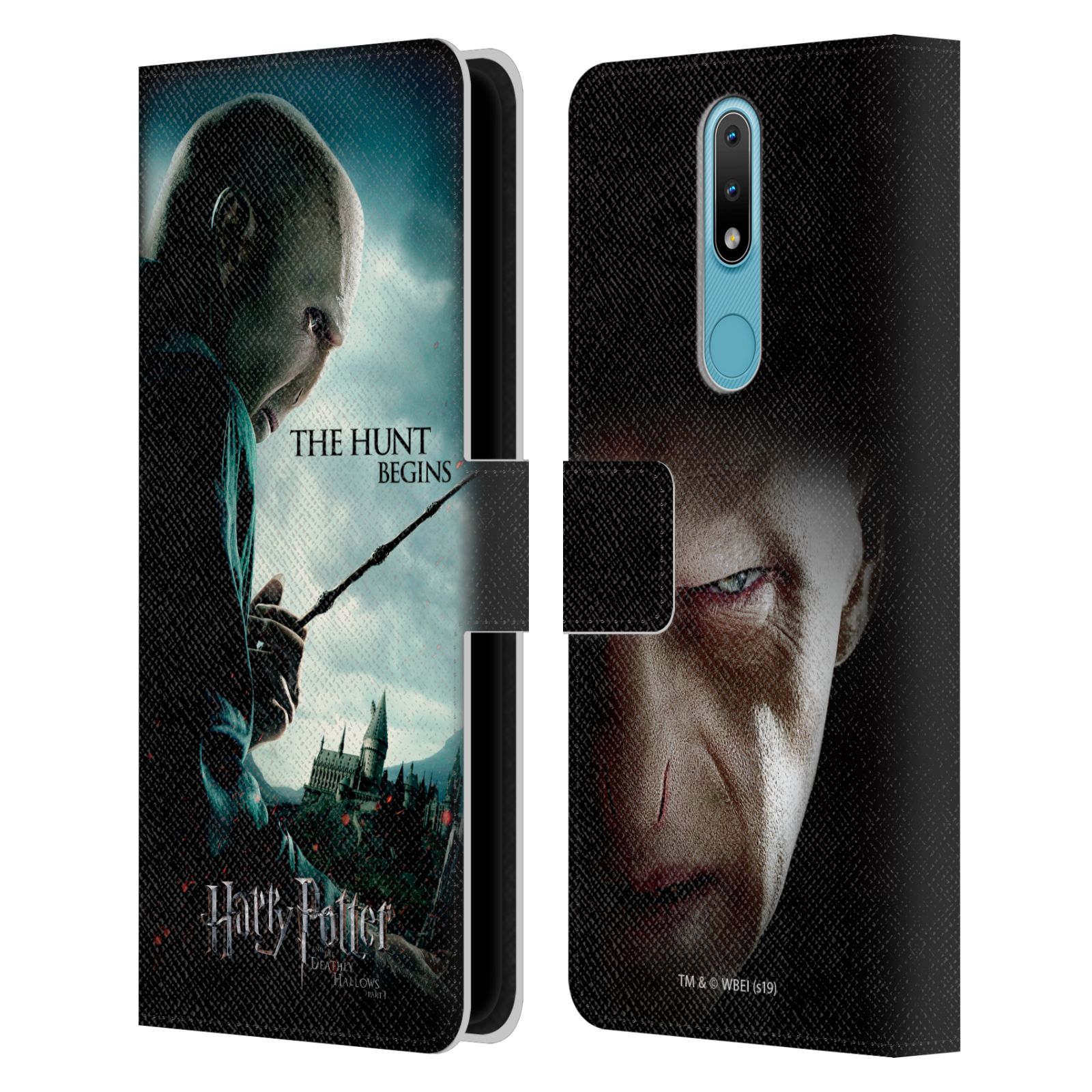 Pouzdro HEAD CASE na mobil Nokia 2.4 - Harry Potter - Voldemort