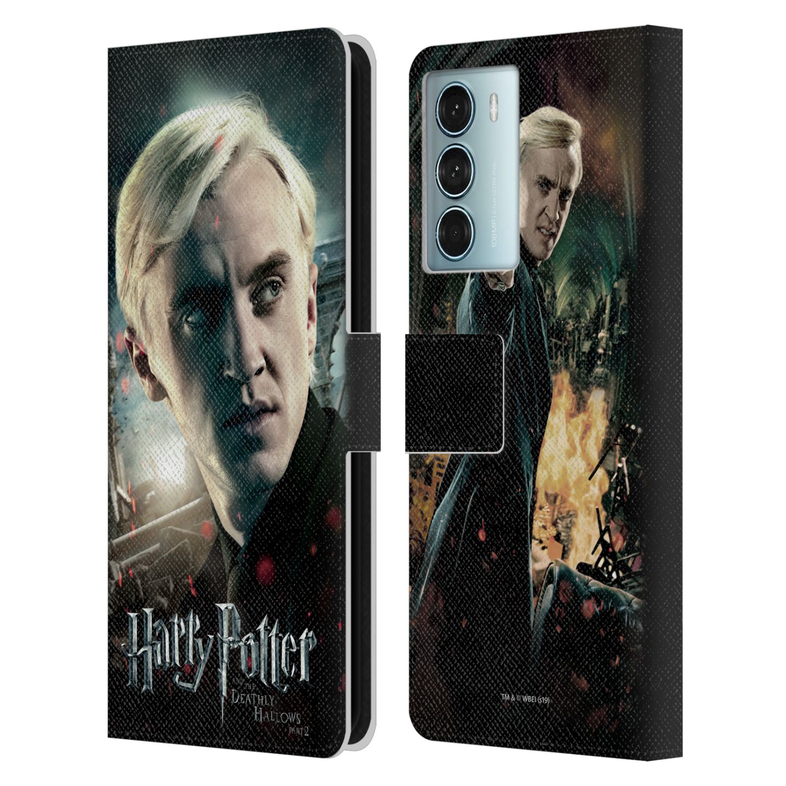 Pouzdro HEAD CASE na mobil Motorola Moto G200 5G - Harry Potter - Draco Malfoy