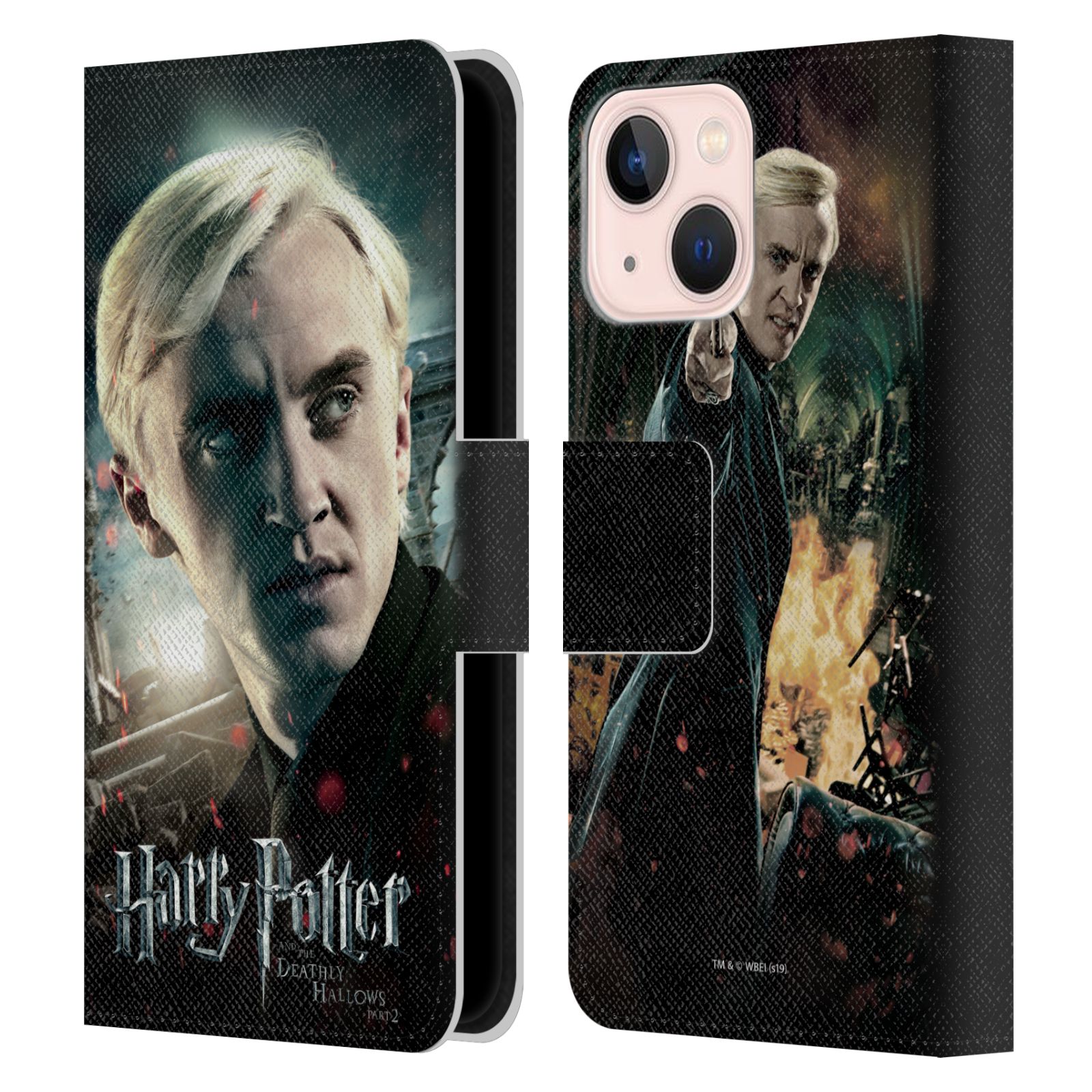 Pouzdro HEAD CASE na mobil Apple Iphone 13 MINI - Harry Potter - Draco Malfoy
