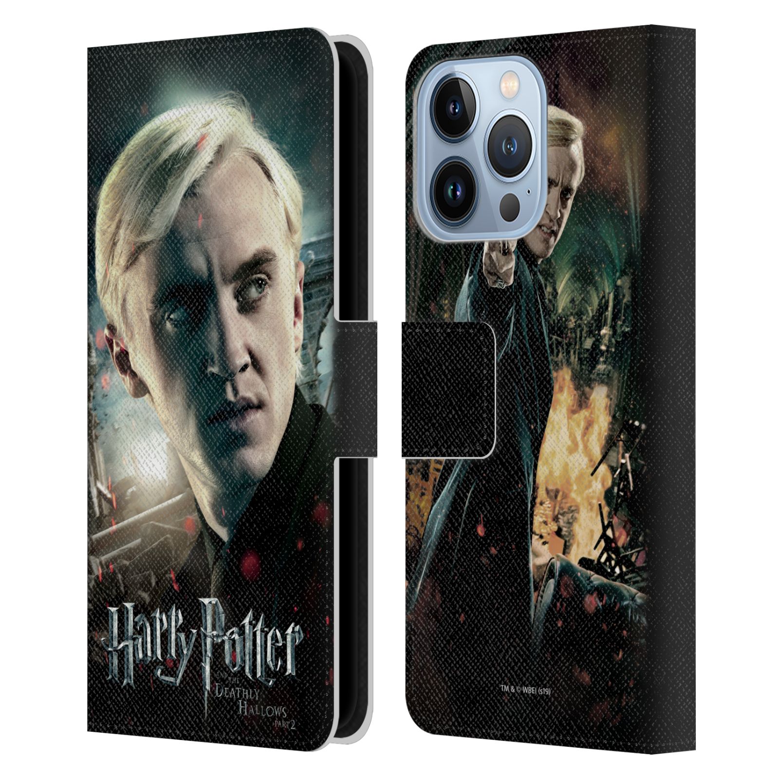 Pouzdro HEAD CASE na mobil Apple Iphone 13 PRO - Harry Potter - Draco Malfoy