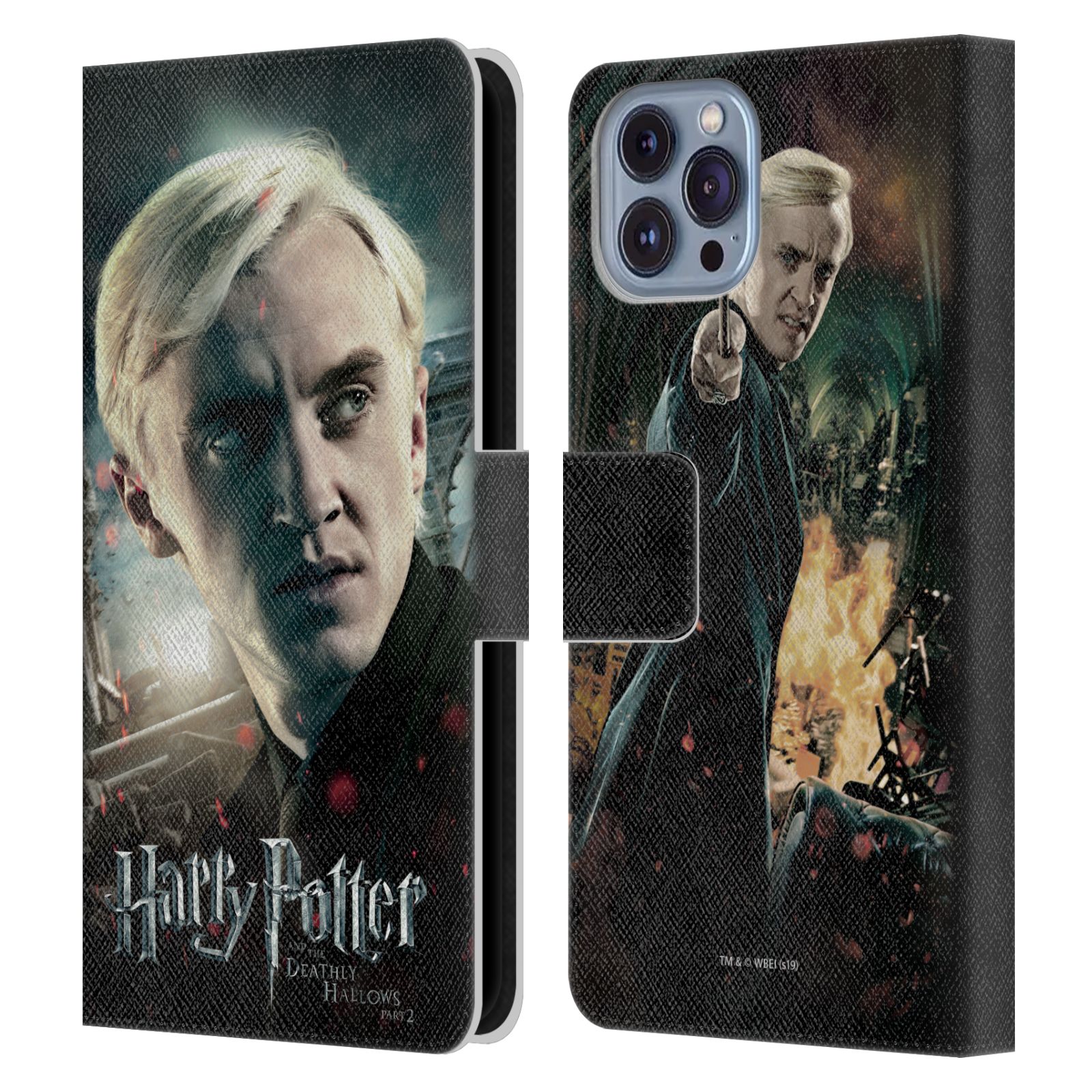 Pouzdro HEAD CASE na mobil Apple Iphone 14 - Harry Potter - Draco Malfoy