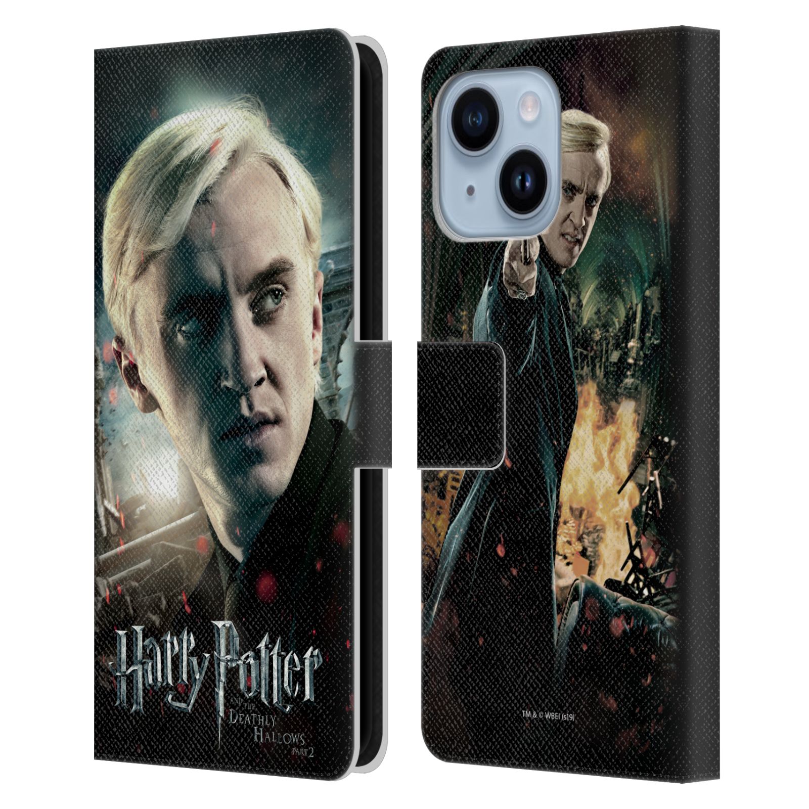 Pouzdro HEAD CASE na mobil Apple Iphone 14 PLUS - Harry Potter - Draco Malfoy