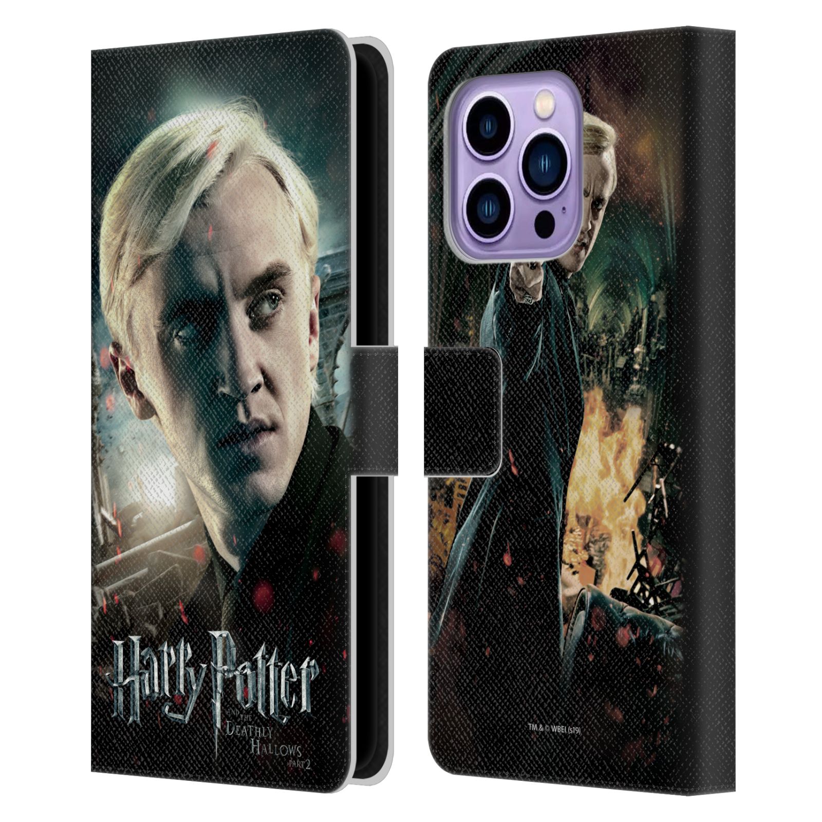 Pouzdro HEAD CASE na mobil Apple Iphone 14 PRO MAX - Harry Potter - Draco Malfoy
