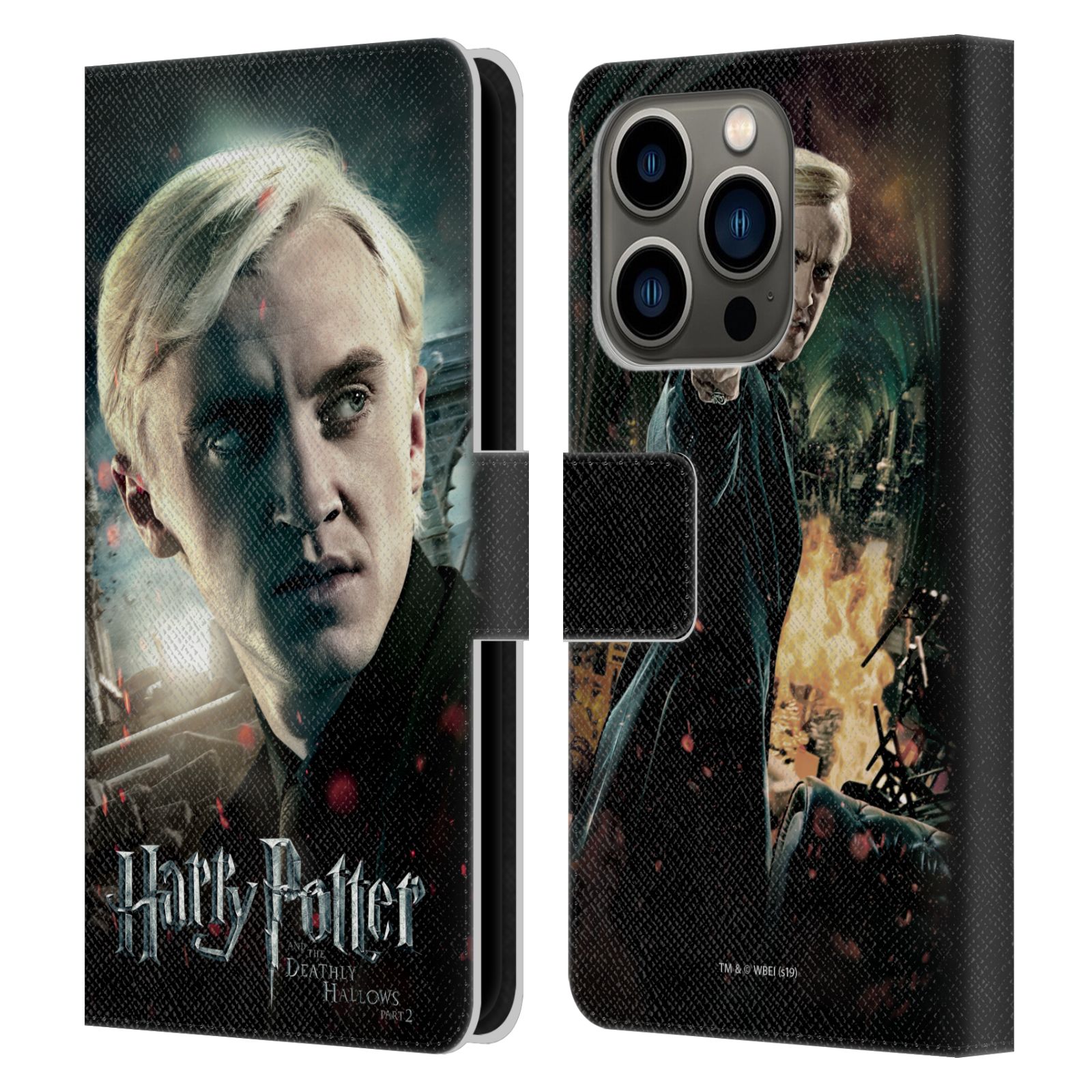 Pouzdro HEAD CASE na mobil Apple Iphone 14 PRO - Harry Potter - Draco Malfoy