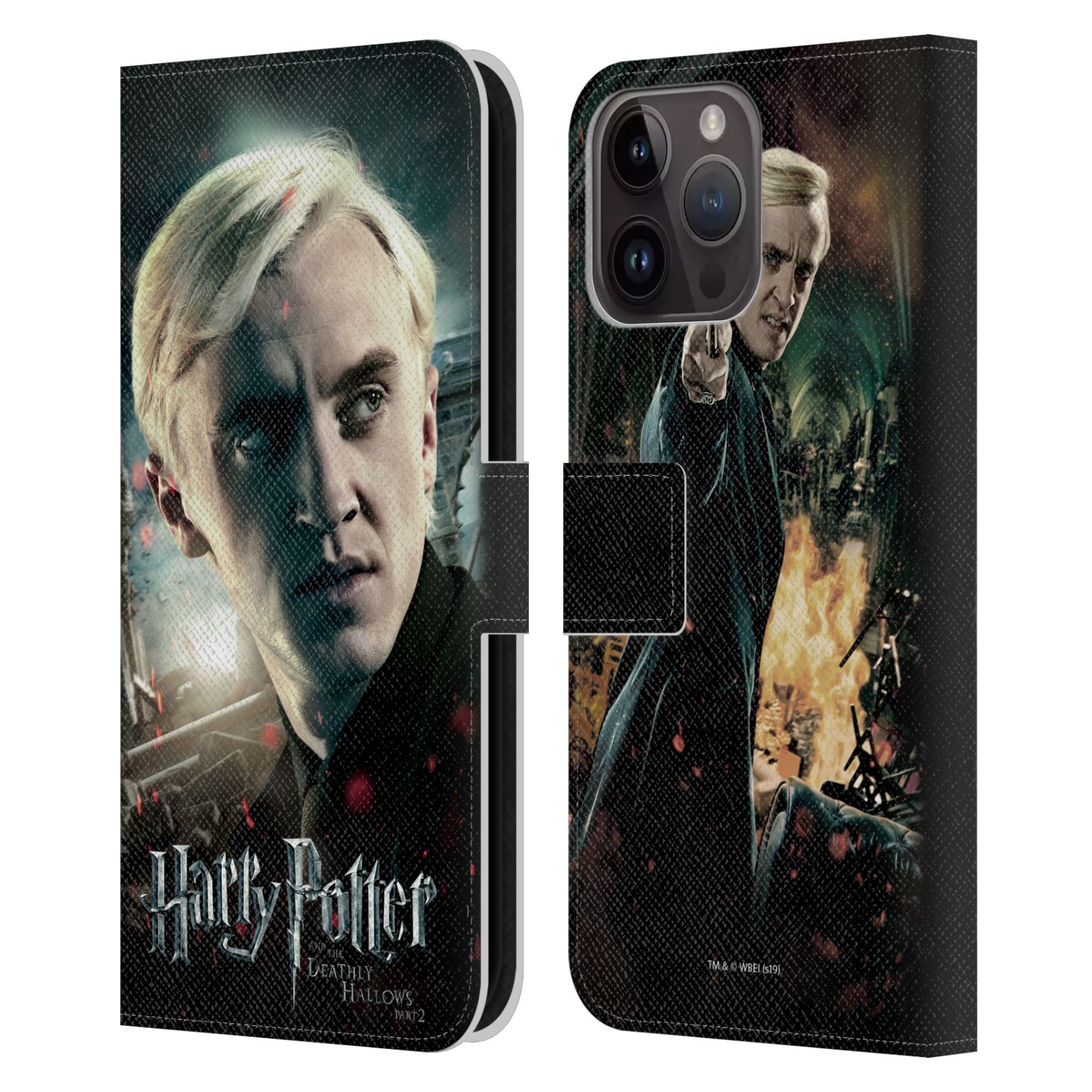 Pouzdro HEAD CASE na mobil Apple Iphone 15 PRO MAX - Harry Potter - Draco Malfoy