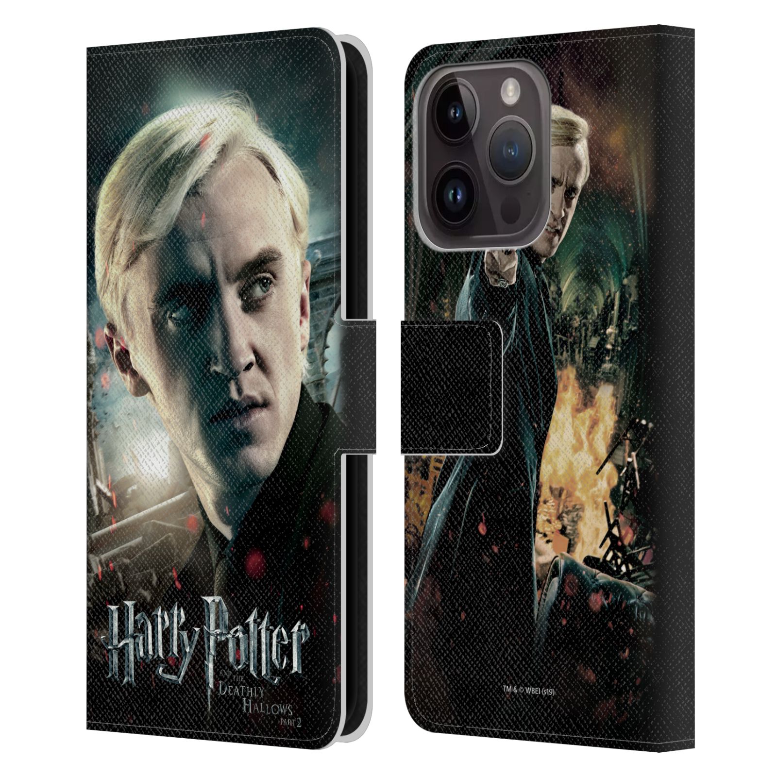 Pouzdro HEAD CASE na mobil Apple Iphone 15 PRO - Harry Potter - Draco Malfoy