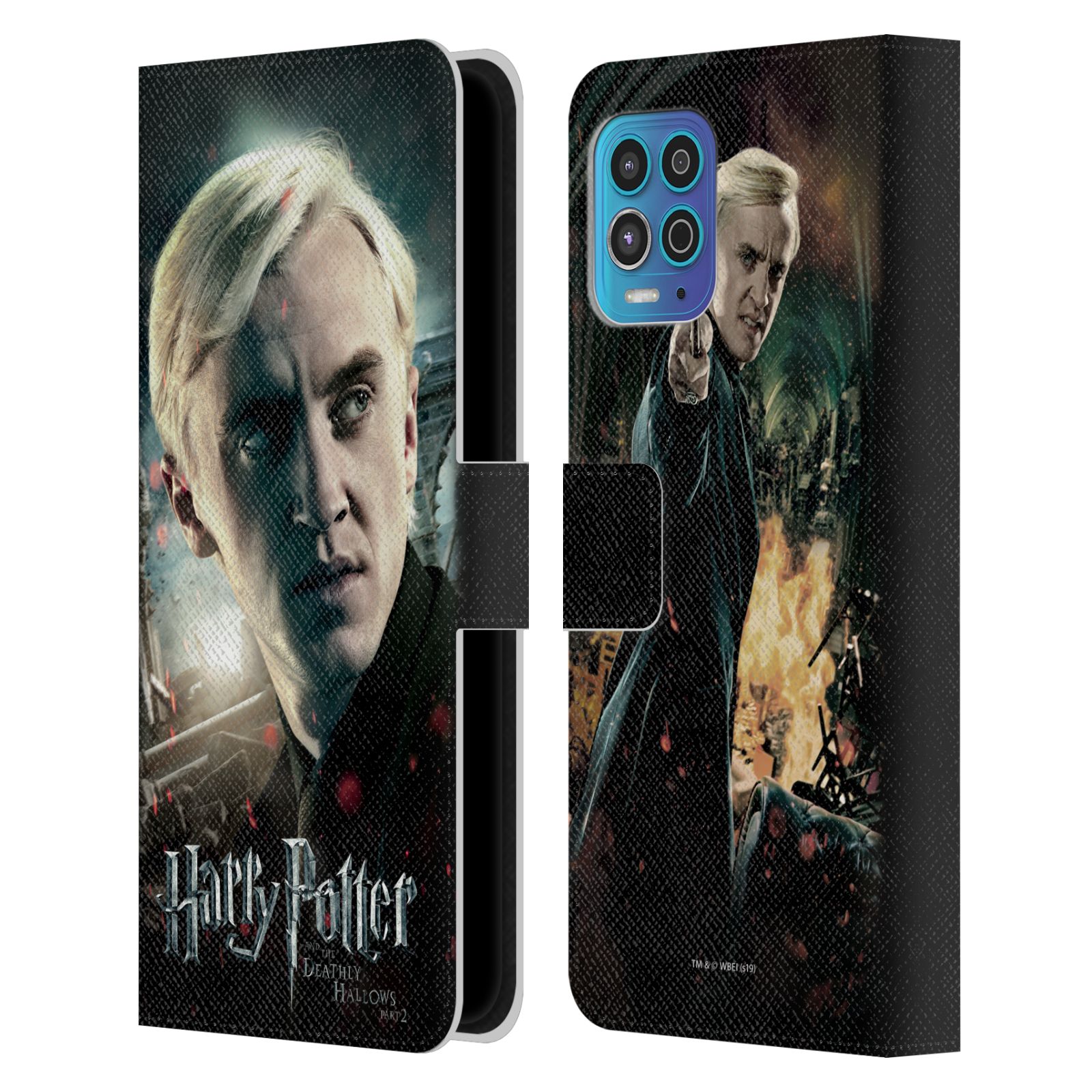Pouzdro HEAD CASE na mobil Motorola MOTO G100 - Harry Potter - Draco Malfoy