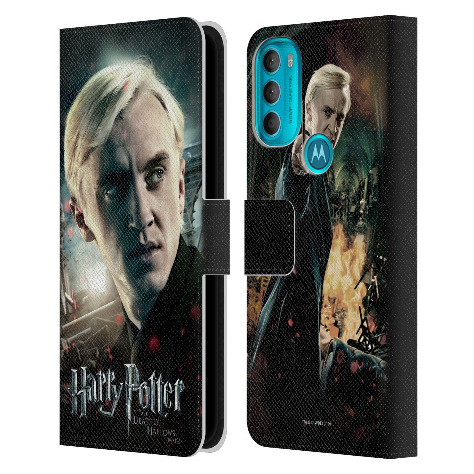 Pouzdro HEAD CASE na mobil Motorola Moto G71 5G - Harry Potter - Draco Malfoy