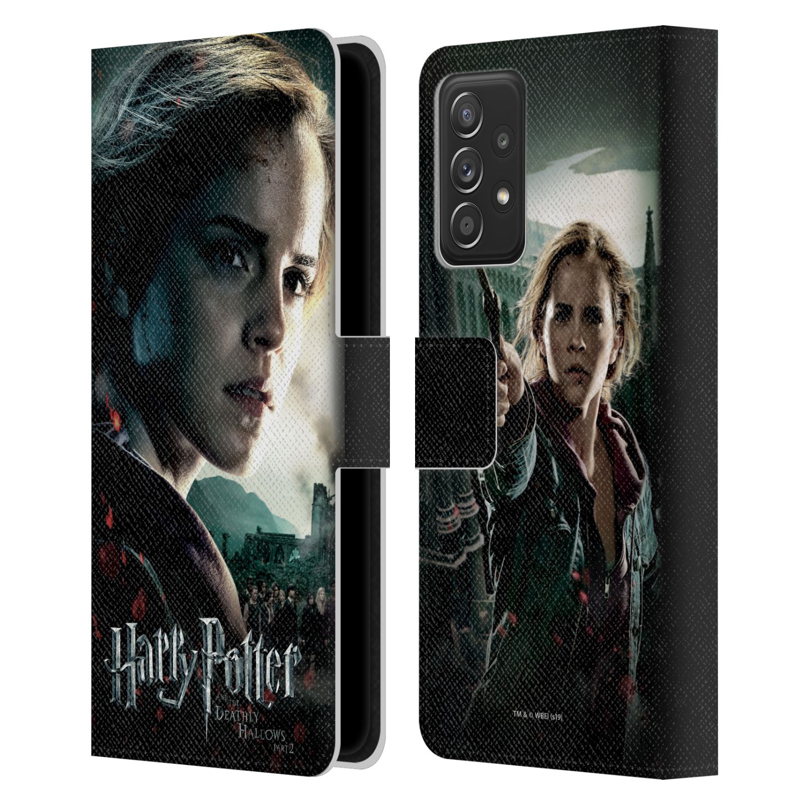 Pouzdro HEAD CASE na mobil Samsung Galaxy A53 5G - Harry Potter - Hermiona pohled ze strany