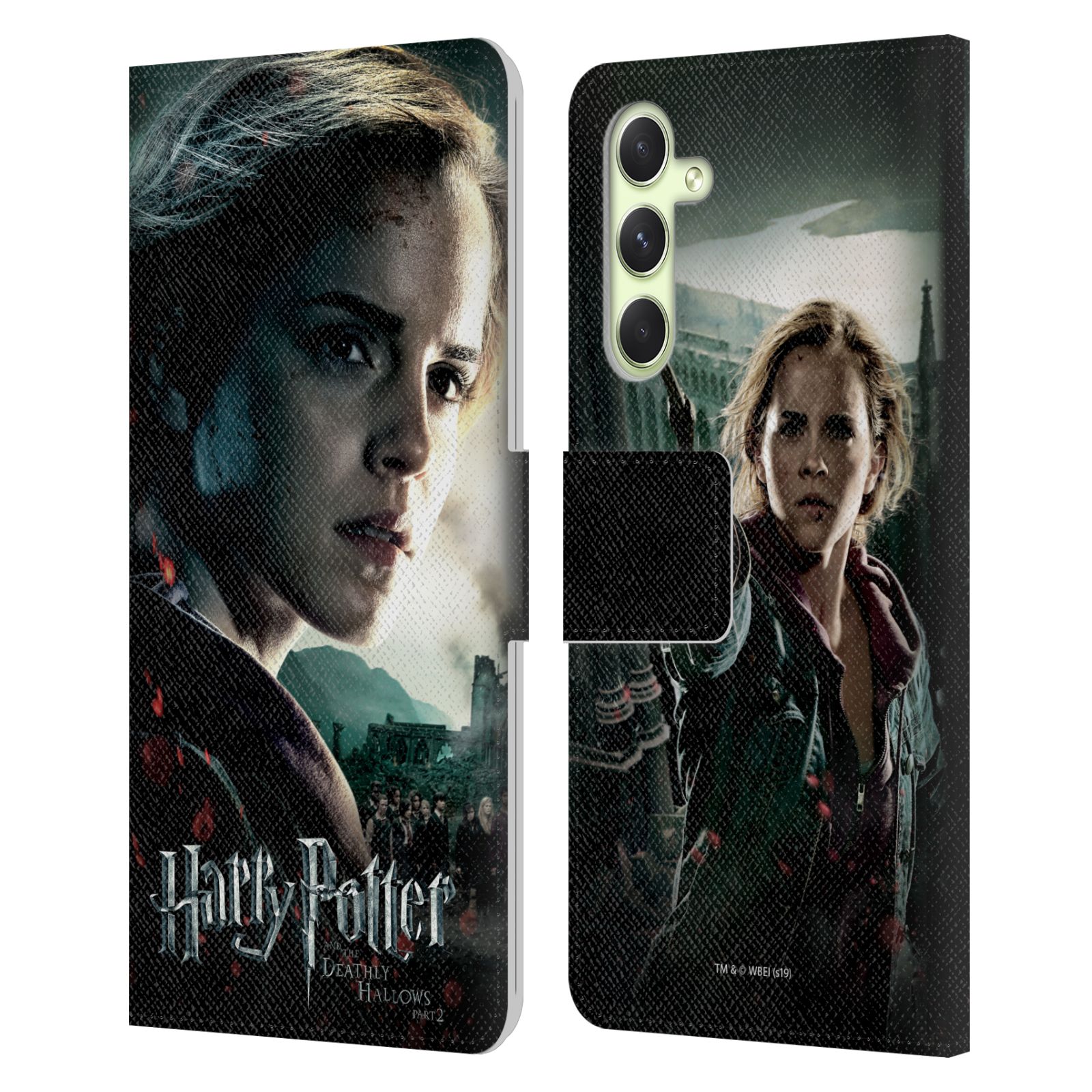 Pouzdro HEAD CASE na mobil Samsung Galaxy A54 5G - Harry Potter - Hermiona pohled ze strany