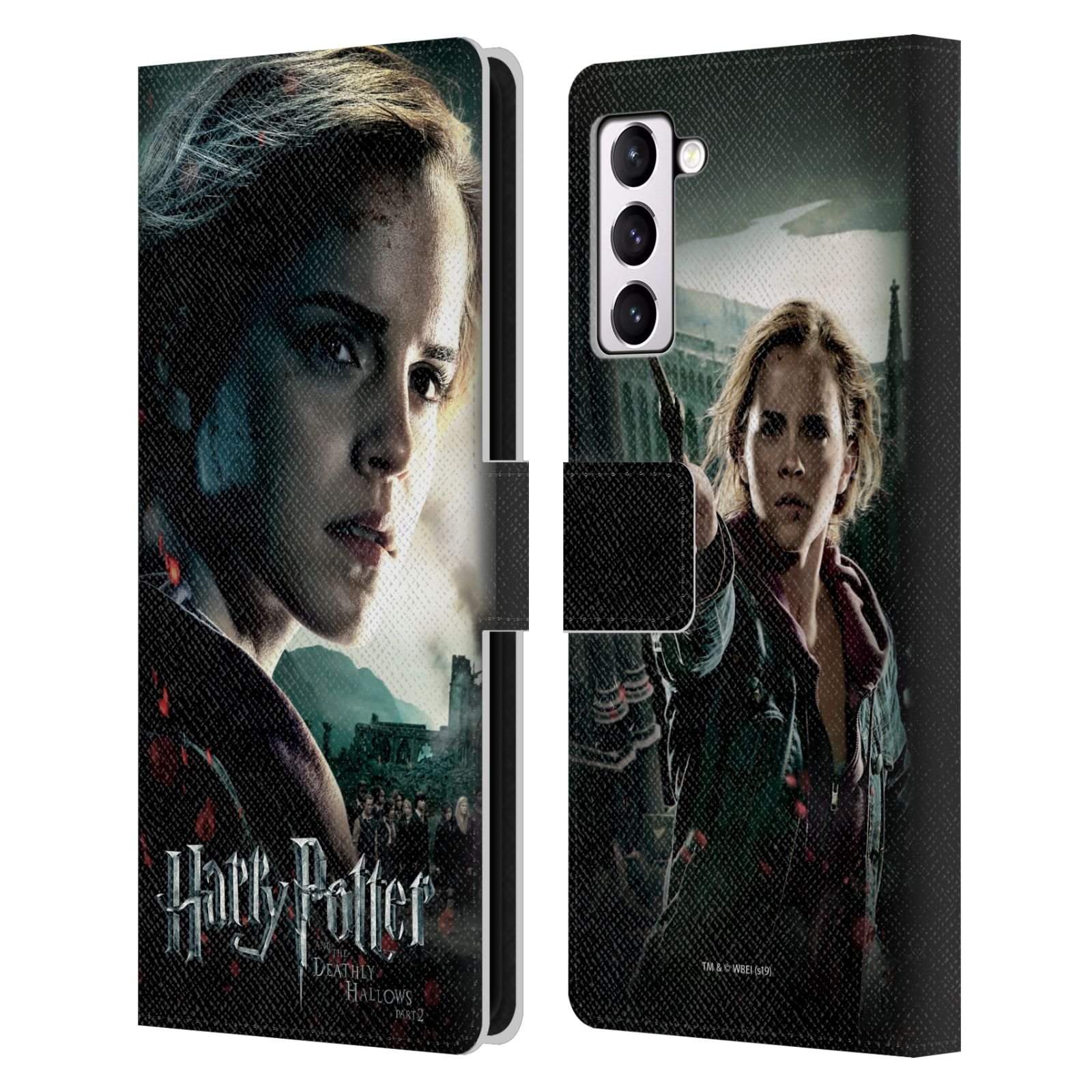 Pouzdro HEAD CASE na mobil Samsung Galaxy S21+ 5G / S21 PLUS 5G - Harry Potter - Hermiona pohled ze strany