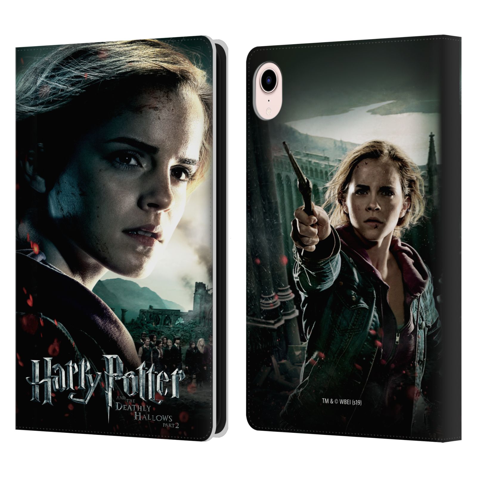 Pouzdro pro tablet Apple Ipad MINI (2021) - HEAD CASE - - Harry Potter - Hermiona pohled ze strany