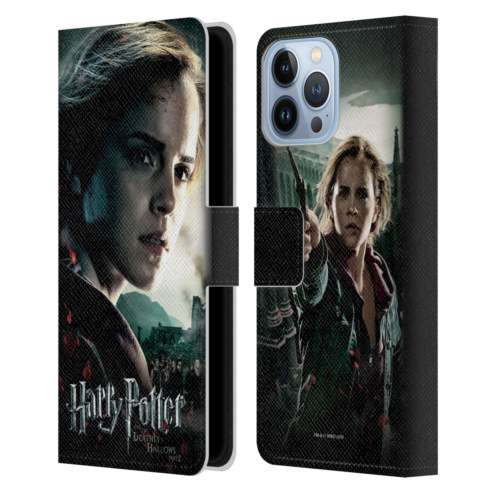 Pouzdro HEAD CASE na mobil Apple Iphone 13 PRO MAX - Harry Potter - Hermiona pohled ze strany