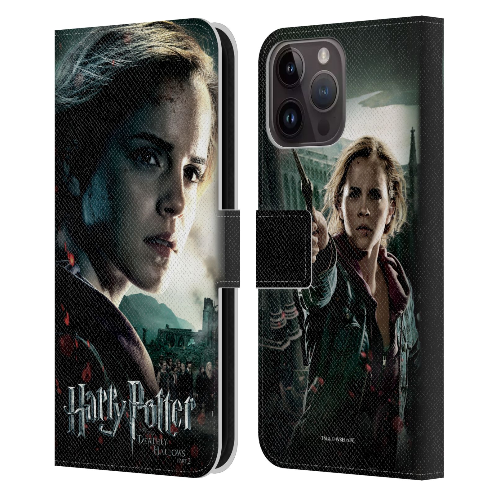 Pouzdro HEAD CASE na mobil Apple Iphone 15 PRO MAX - Harry Potter - Hermiona pohled ze strany