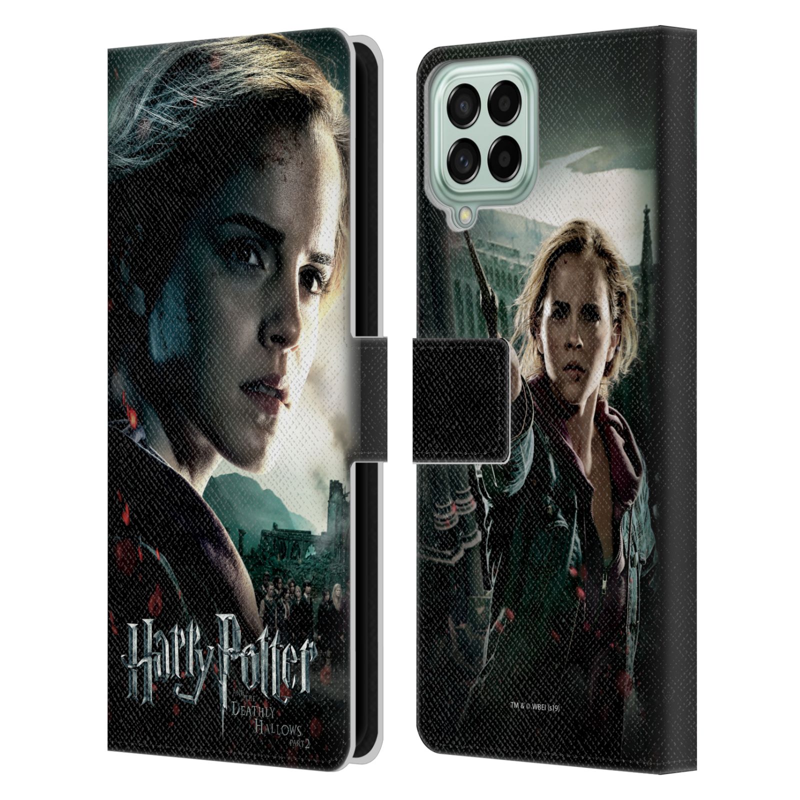Pouzdro HEAD CASE na mobil Samsung Galaxy M33 5G - Harry Potter - Hermiona pohled ze strany