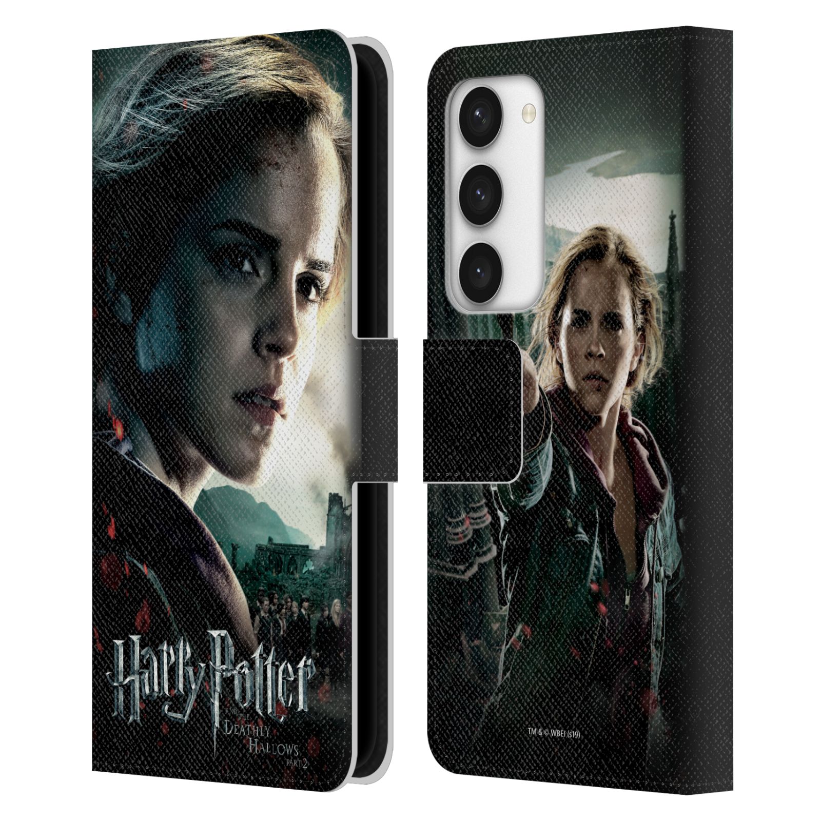 Pouzdro HEAD CASE na mobil Samsung Galaxy S23 5G - Harry Potter - Hermiona pohled ze strany