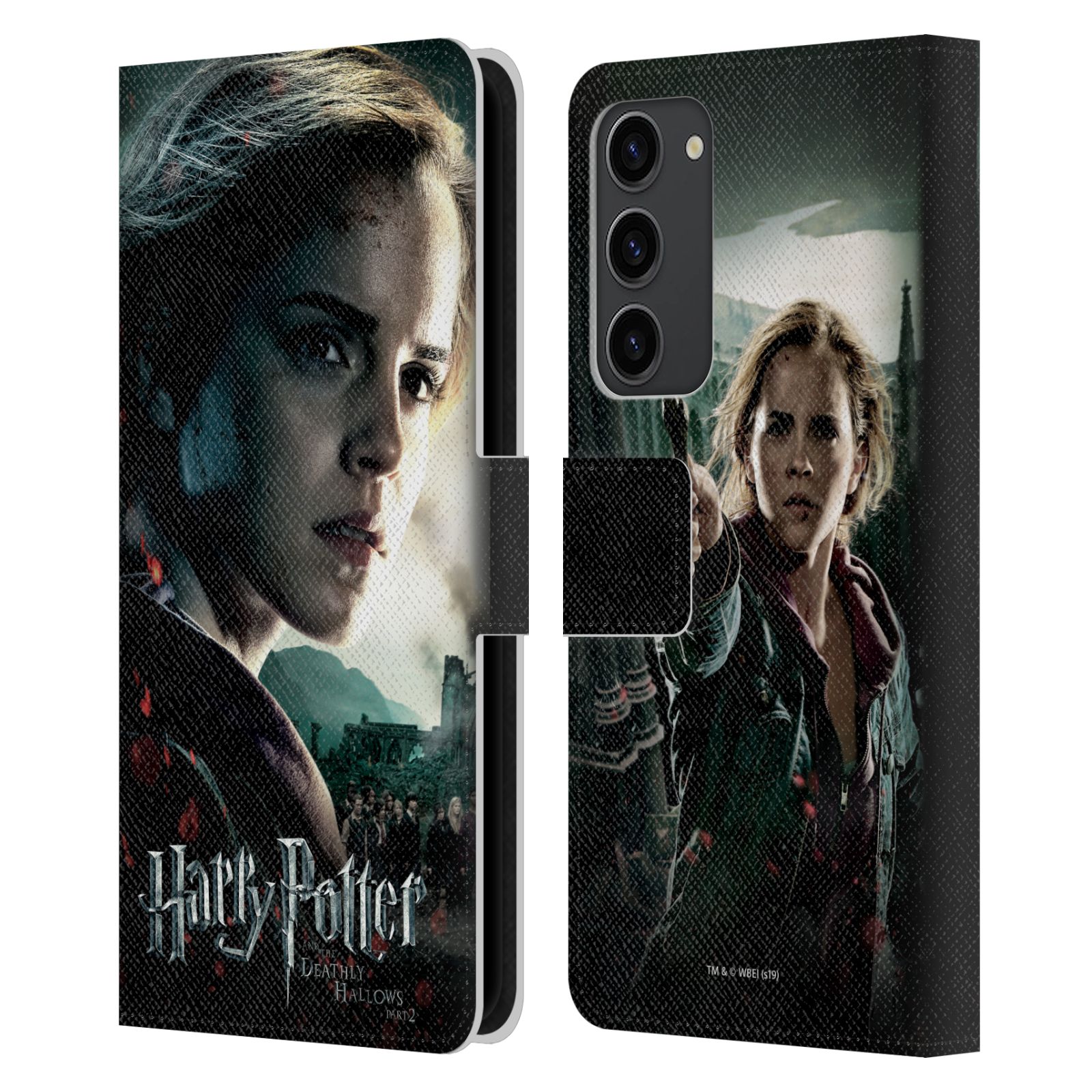 Pouzdro HEAD CASE na mobil Samsung Galaxy S23+ - Harry Potter - Hermiona pohled ze strany