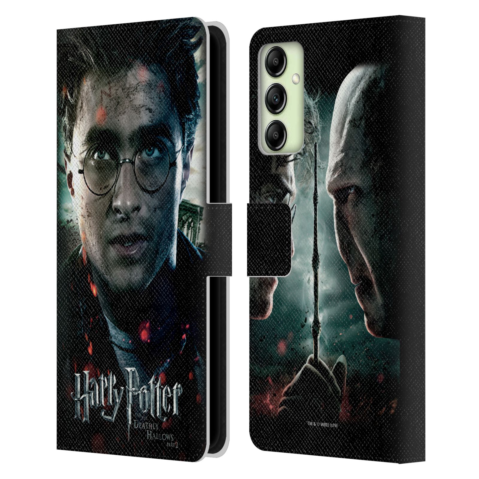 Pouzdro HEAD CASE na mobil Samsung Galaxy A14 - Harry Potter a Voldemort