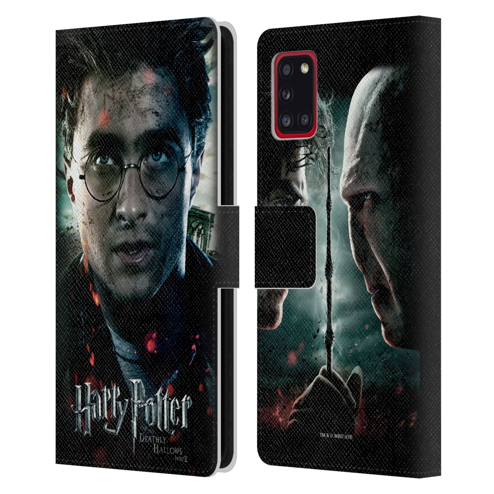 Pouzdro HEAD CASE na mobil Samsung Galaxy A31 - Harry Potter a Voldemort