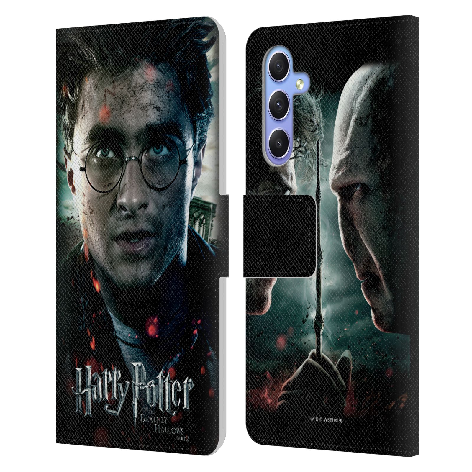Pouzdro HEAD CASE na mobil Samsung Galaxy A34 5G - Harry Potter a Voldemort