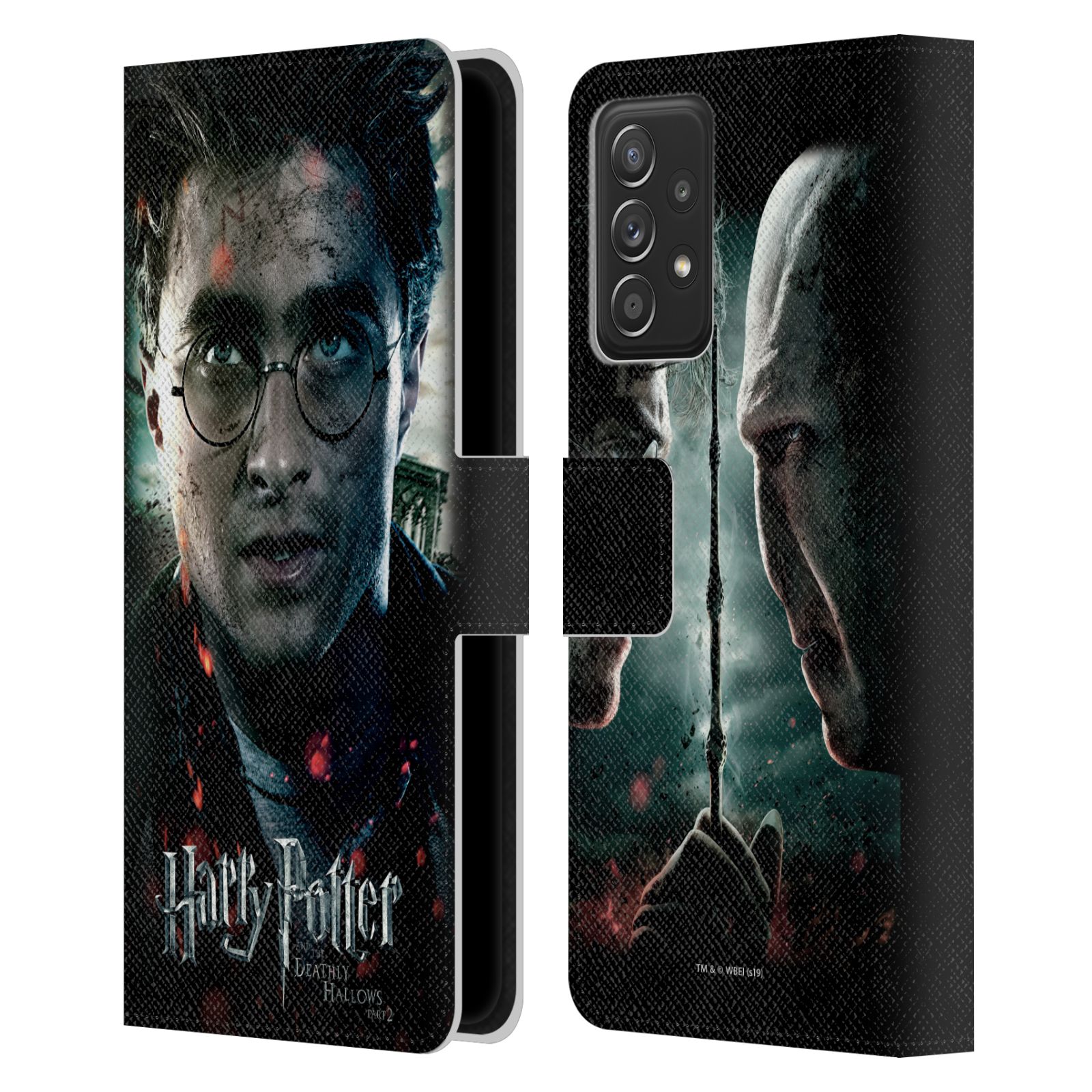 Pouzdro HEAD CASE na mobil Samsung Galaxy A52 / A52 5G / A52s 5G - Harry Potter a Voldemort