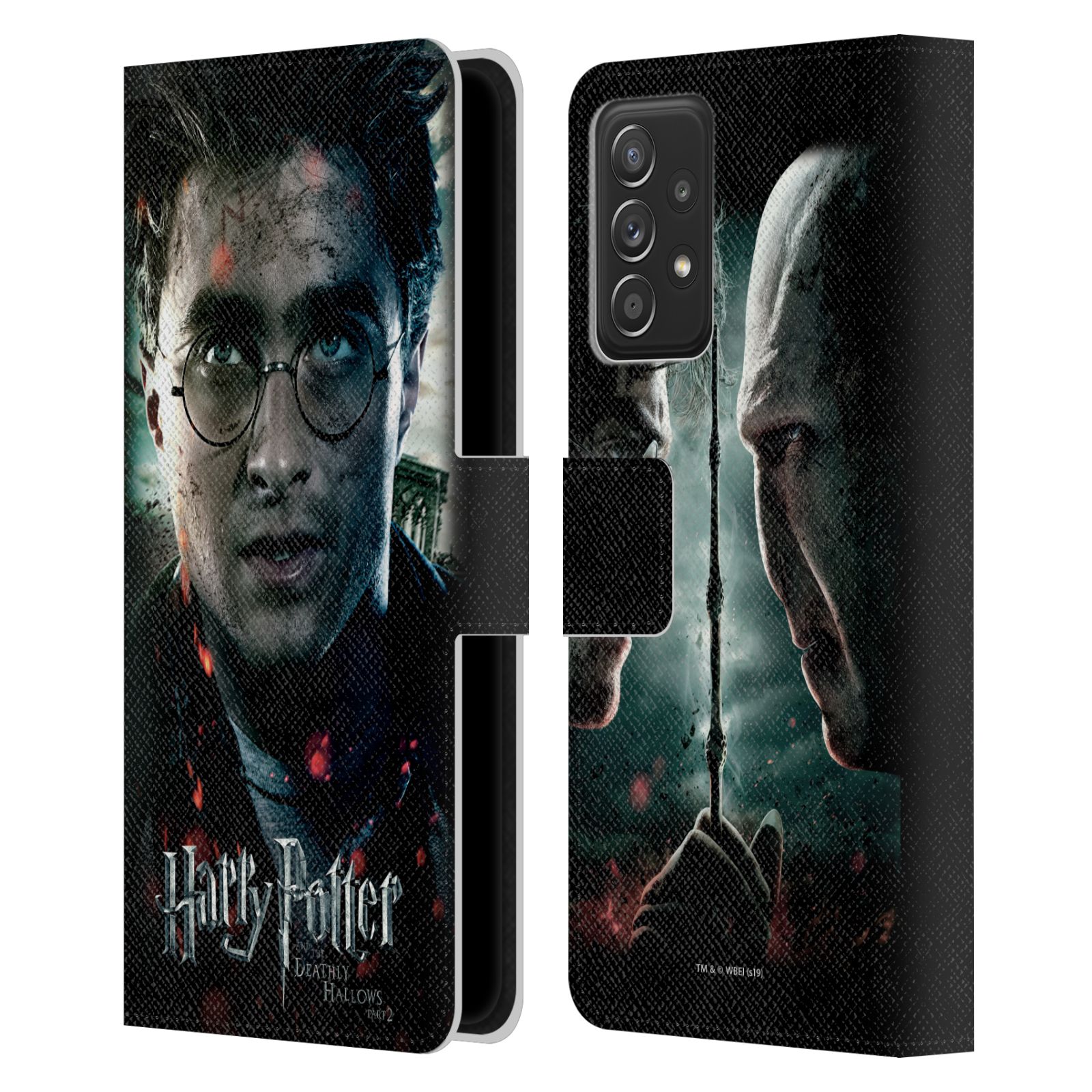 Pouzdro HEAD CASE na mobil Samsung Galaxy A53 5G - Harry Potter a Voldemort