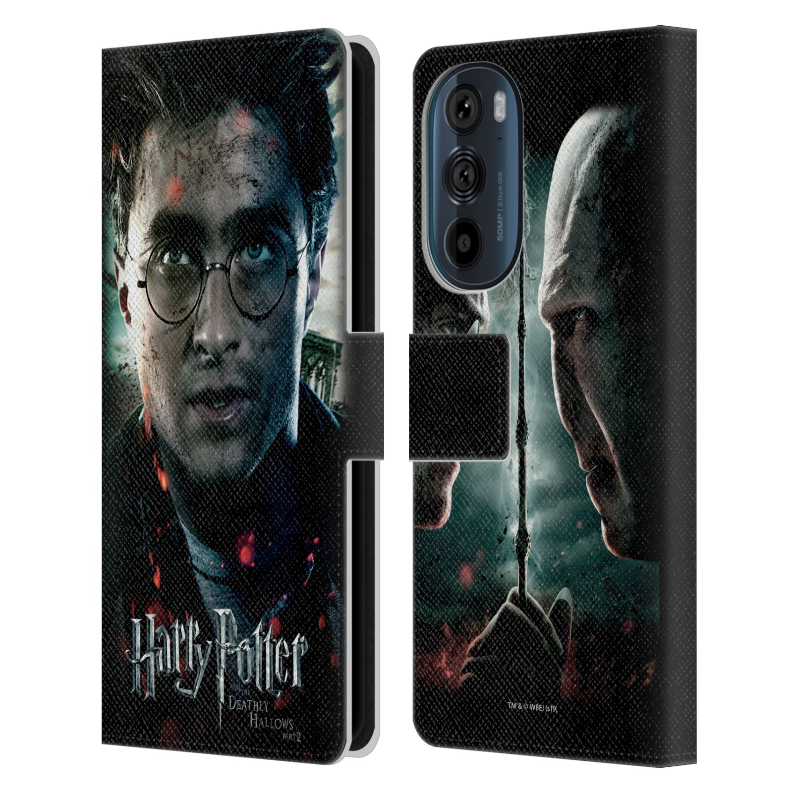 Pouzdro HEAD CASE na mobil Motorola EDGE 30 - Harry Potter a Voldemort