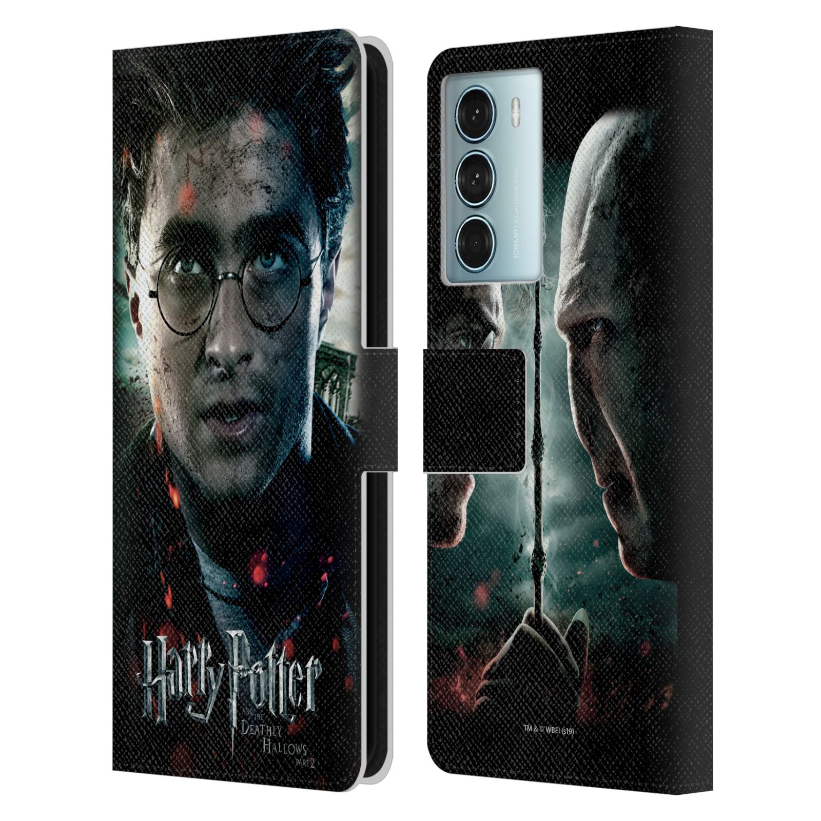 Pouzdro HEAD CASE na mobil Motorola Moto G200 5G - Harry Potter a Voldemort