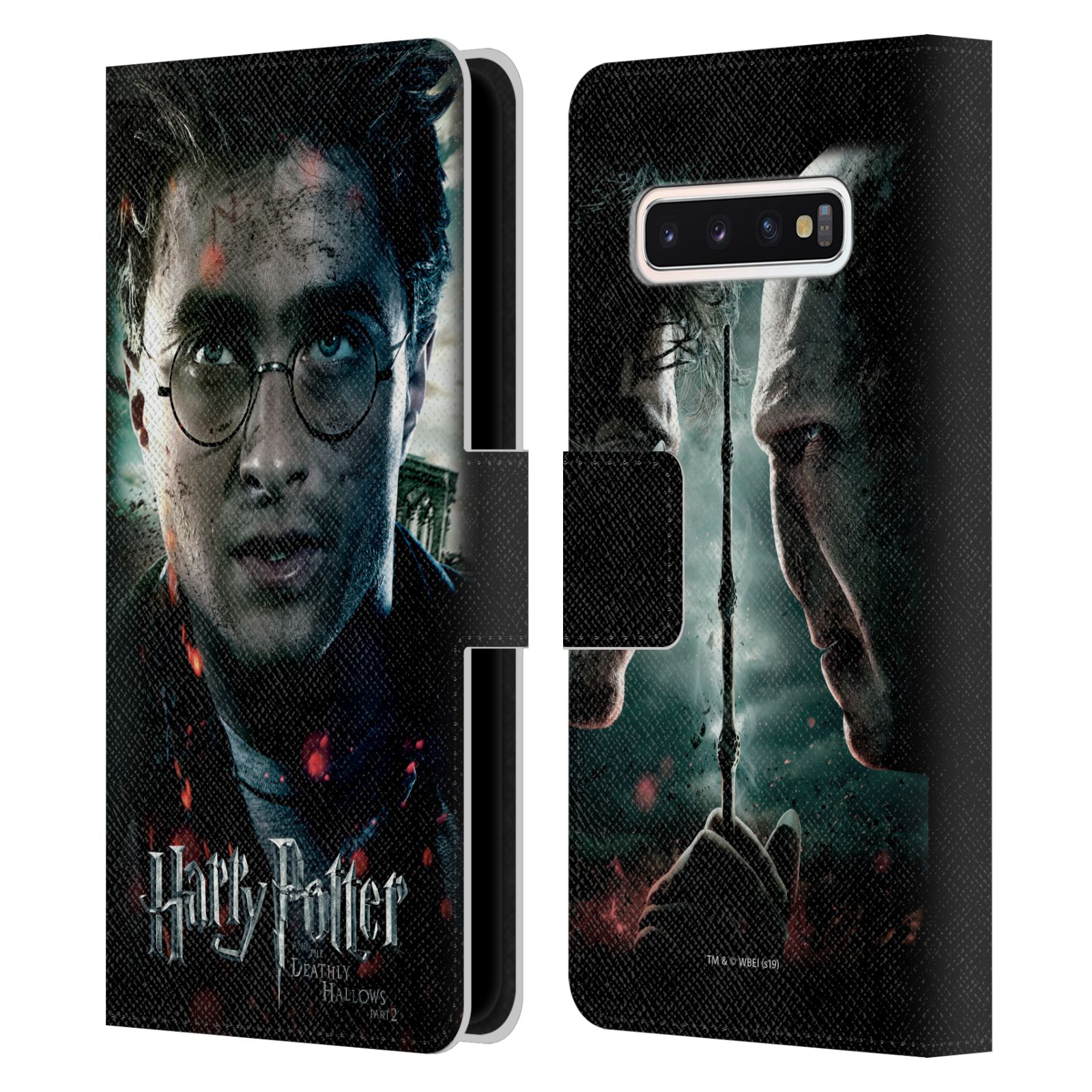 Pouzdro HEAD CASE na mobil Samsung Galaxy S10 - Harry Potter a Voldemort