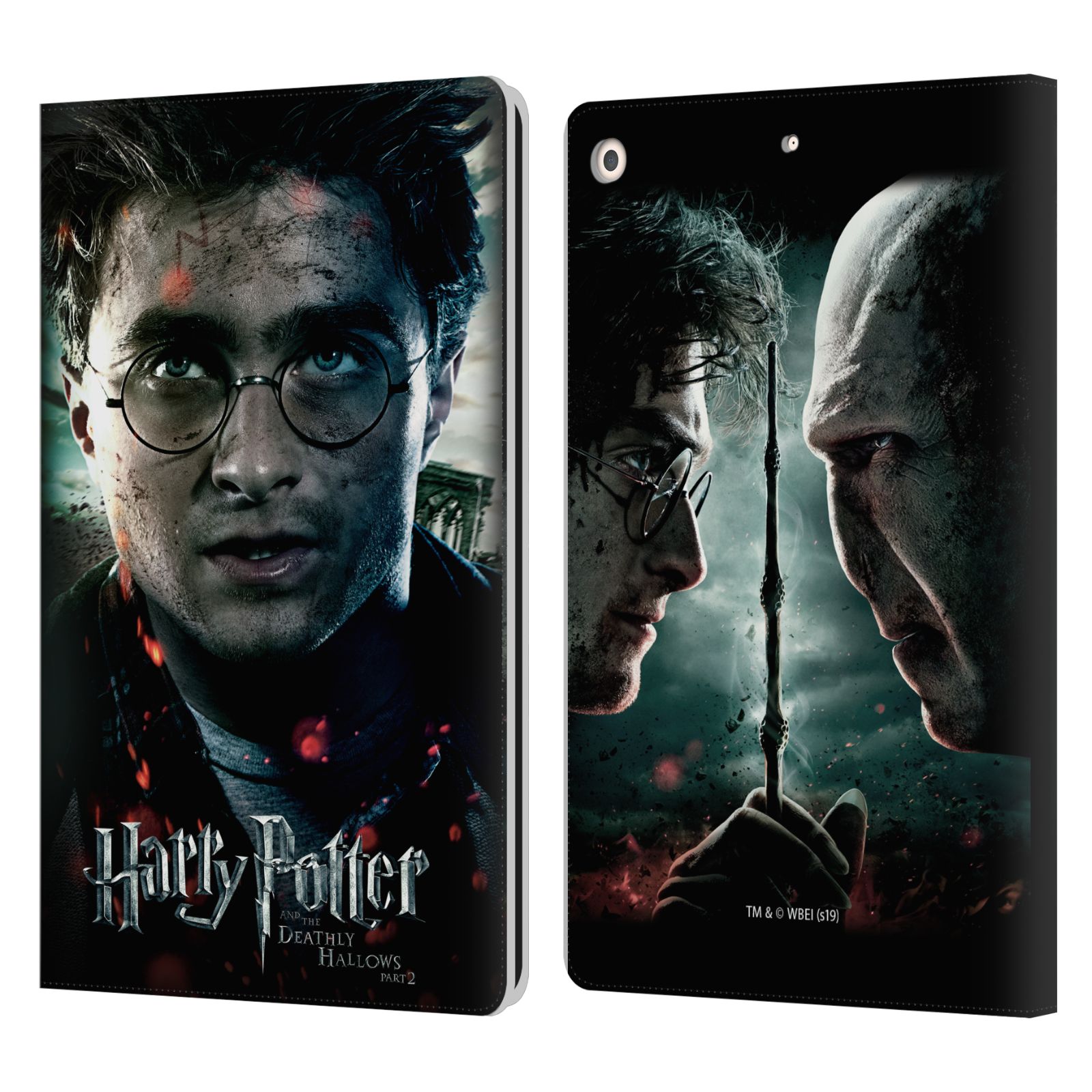 Pouzdro pro tablet Apple Ipad 10.2 - HEAD CASE - - Harry Potter a Voldemort
