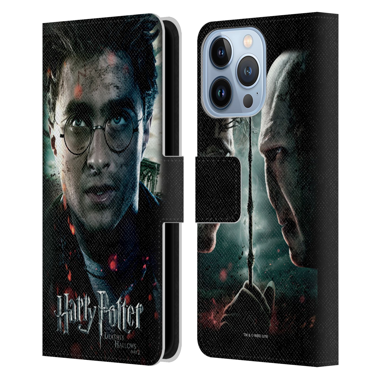 Pouzdro HEAD CASE na mobil Apple Iphone 13 PRO - Harry Potter a Voldemort