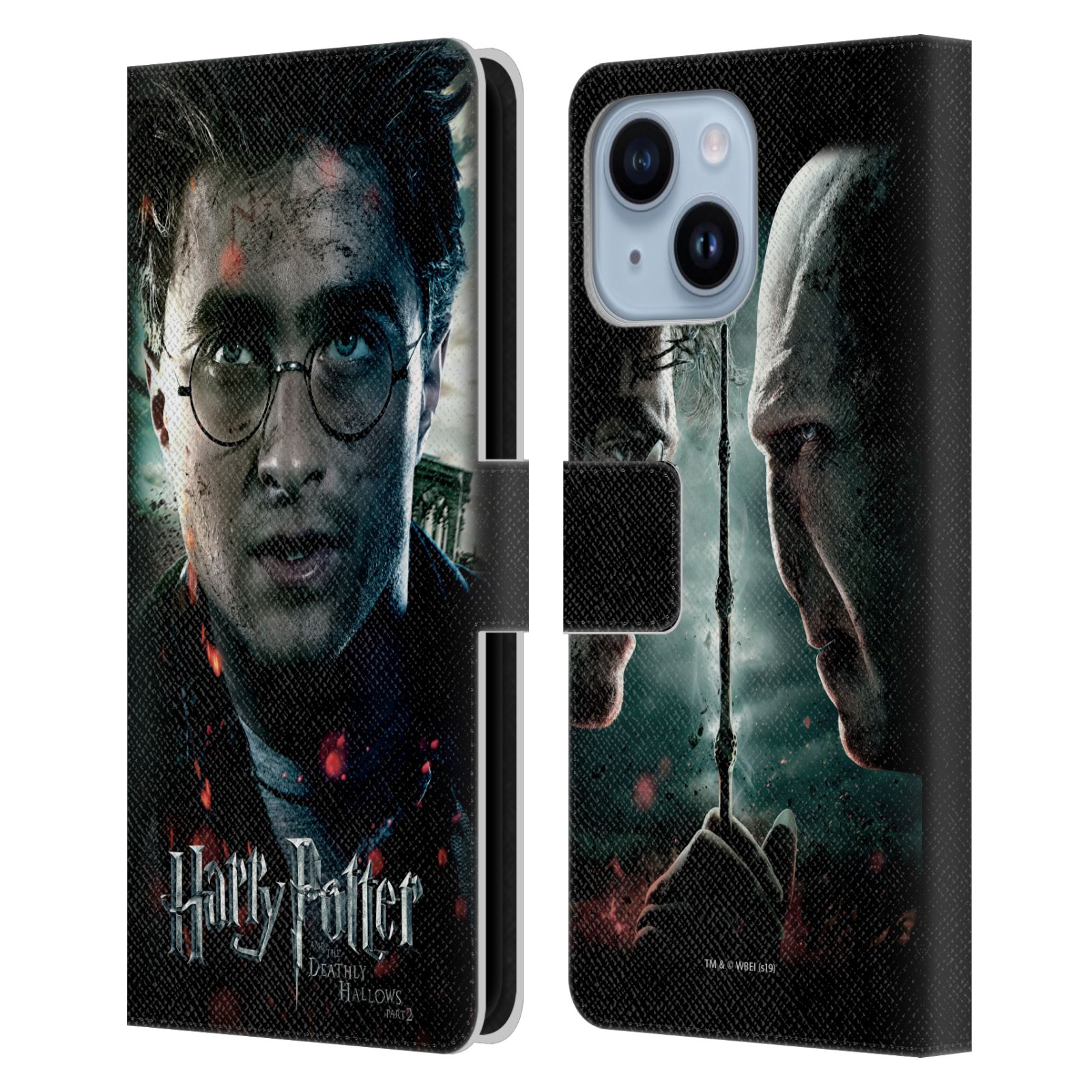 Pouzdro HEAD CASE na mobil Apple Iphone 14 PLUS - Harry Potter a Voldemort