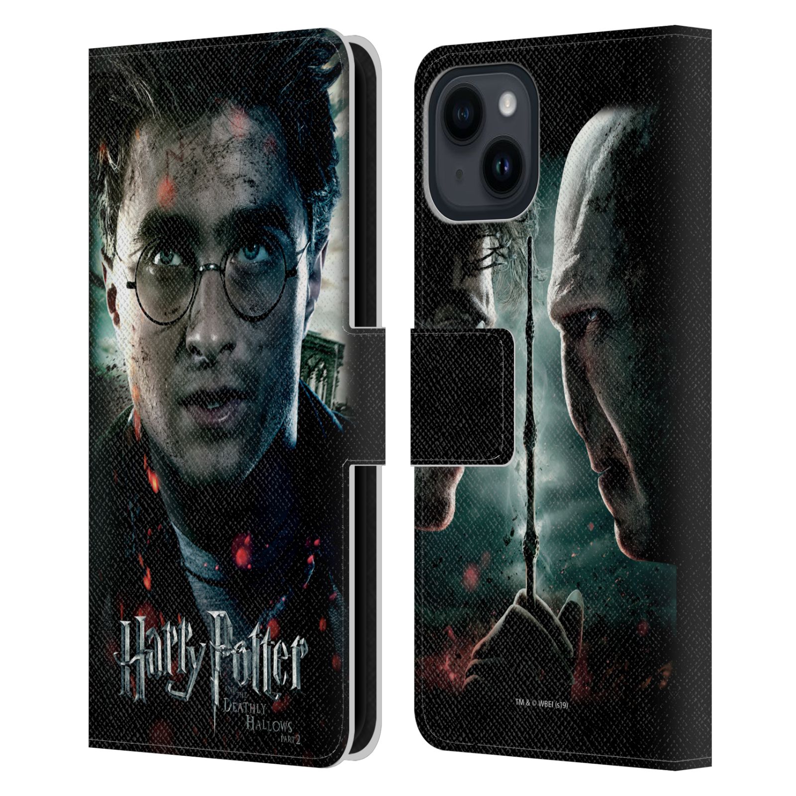 Pouzdro HEAD CASE na mobil Apple Iphone 15 - Harry Potter a Voldemort