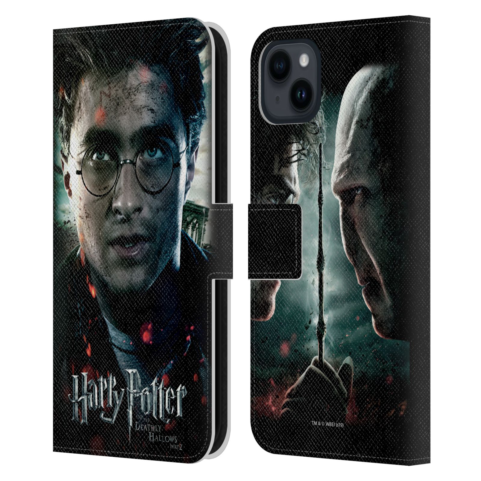 Pouzdro HEAD CASE na mobil Apple Iphone 15 PLUS - Harry Potter a Voldemort