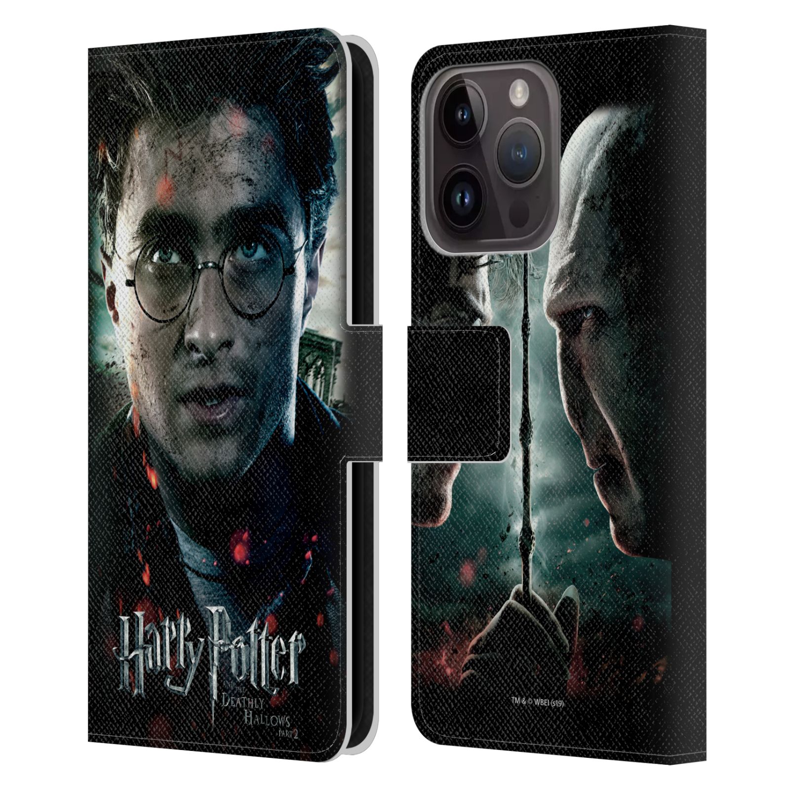 Pouzdro HEAD CASE na mobil Apple Iphone 15 PRO - Harry Potter a Voldemort