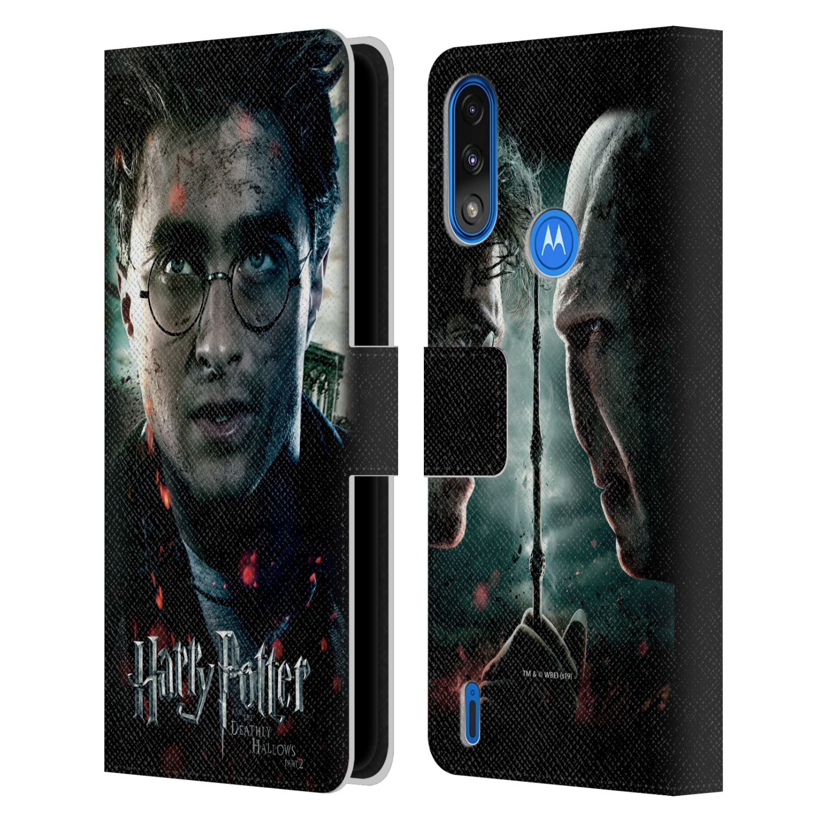 Pouzdro HEAD CASE na mobil Motorola Moto E7 POWER - Harry Potter a Voldemort