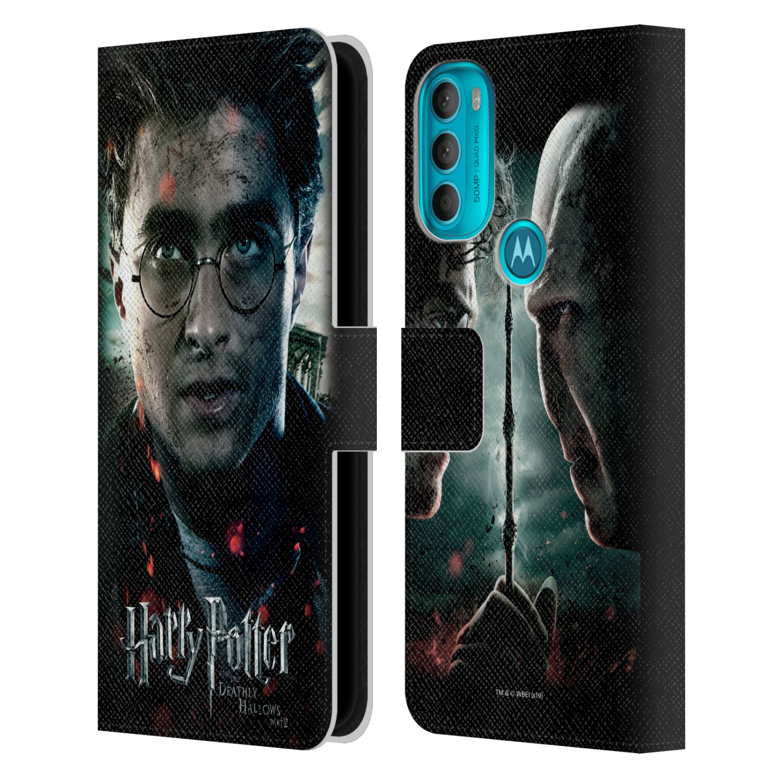 Pouzdro HEAD CASE na mobil Motorola Moto G71 5G - Harry Potter a Voldemort