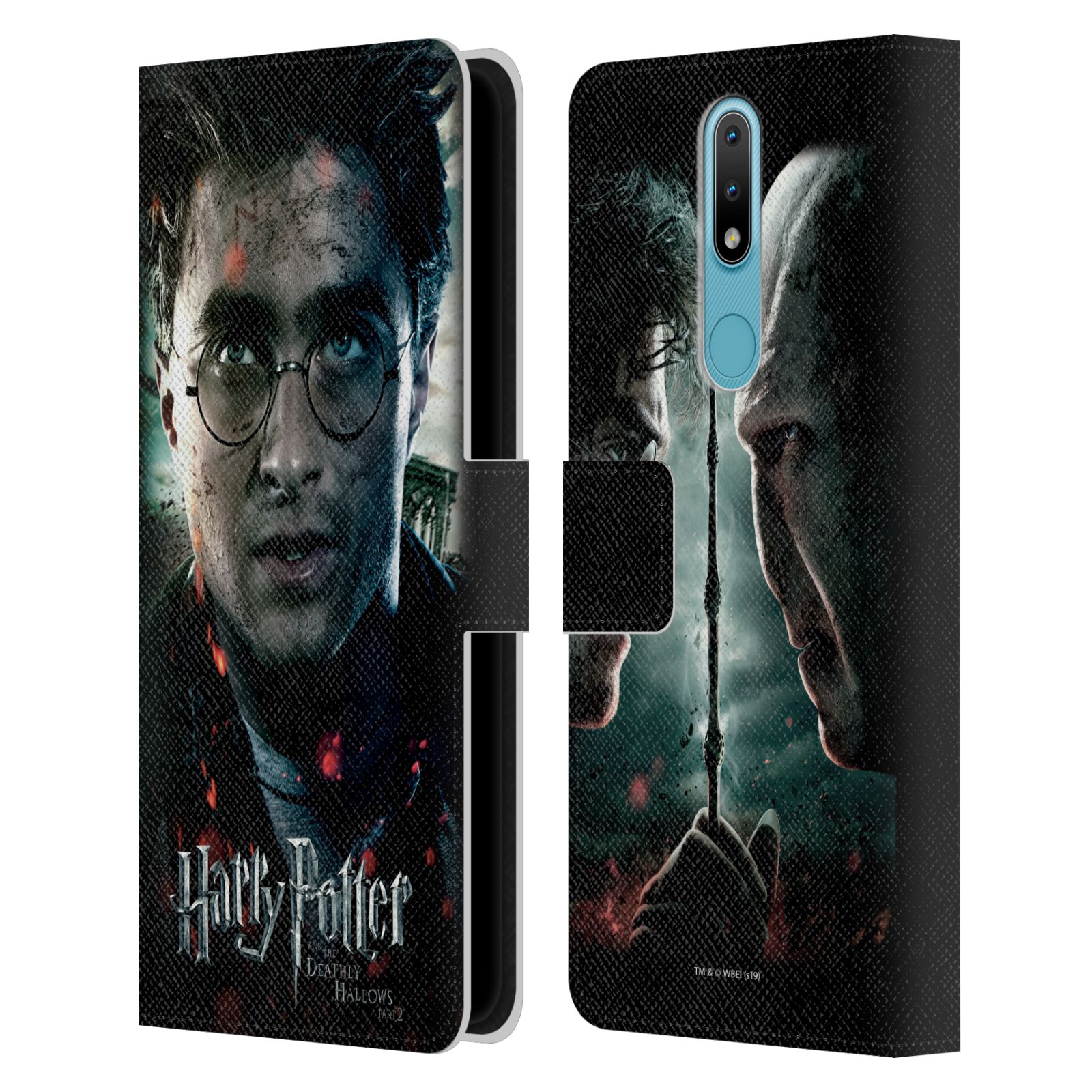 Pouzdro HEAD CASE na mobil Nokia 2.4 - Harry Potter a Voldemort