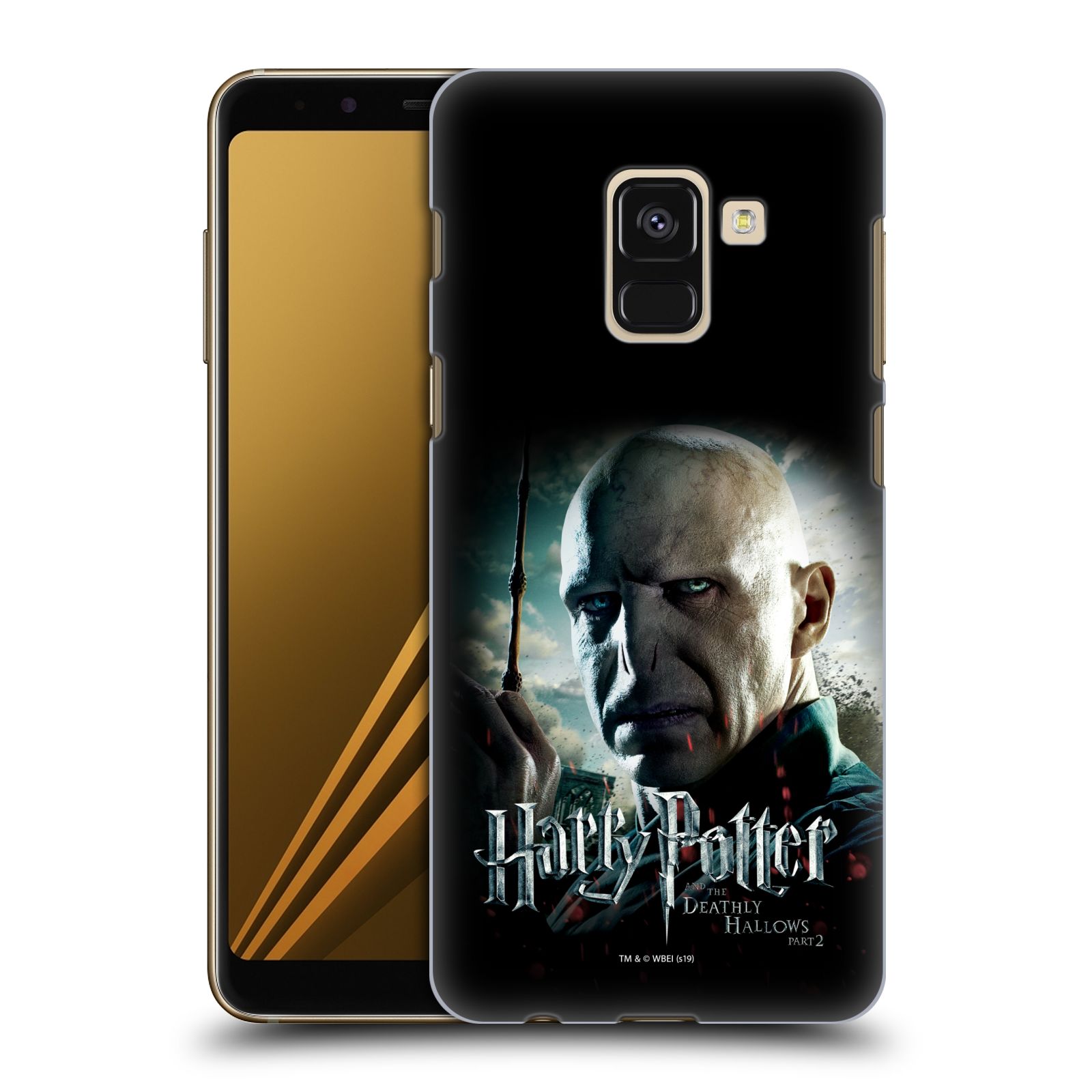 Pouzdro na mobil Samsung Galaxy A8+ 2018, A8 PLUS 2018 - HEAD CASE - Lord Voldemort