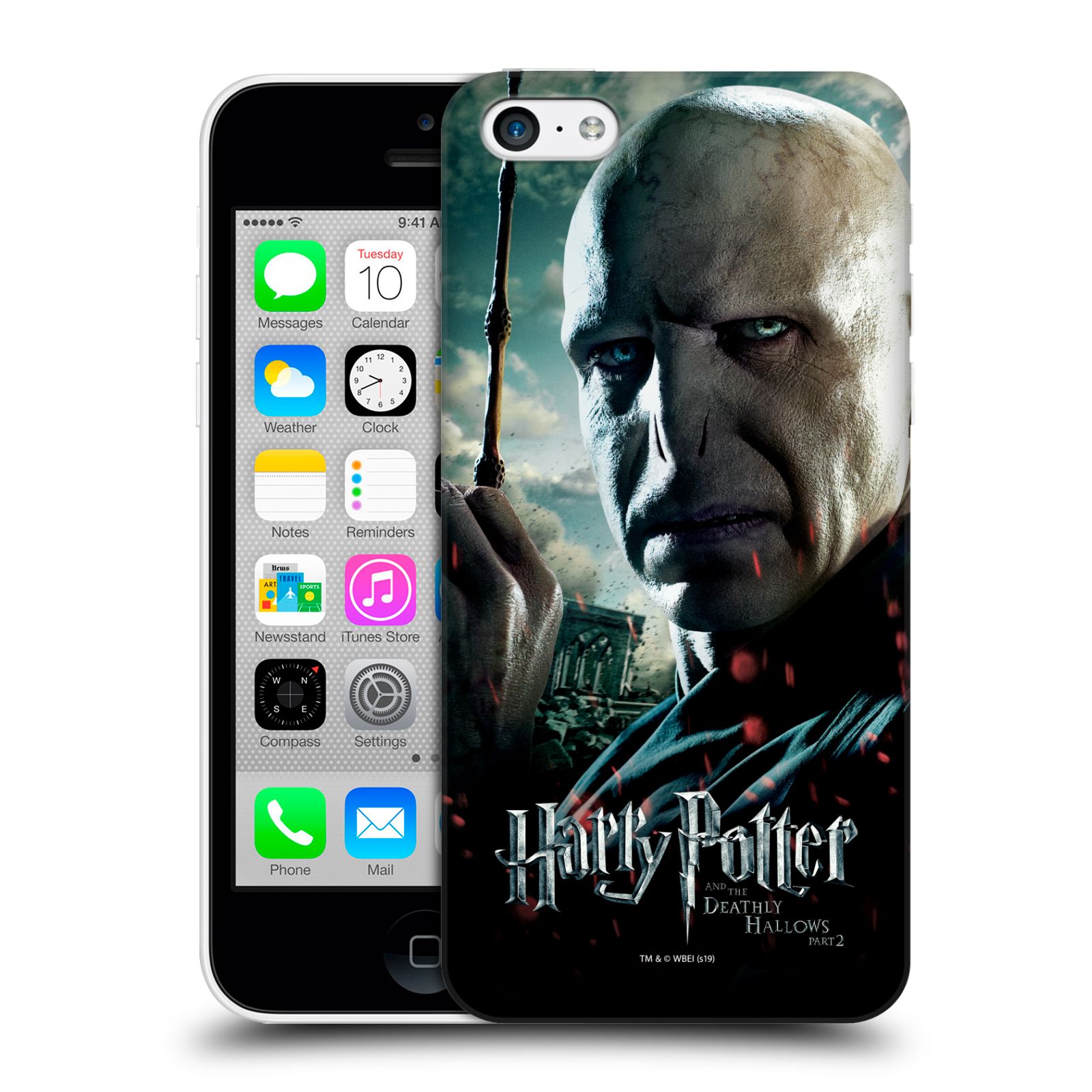 Pouzdro na mobil Apple Iphone 5C - HEAD CASE - Lord Voldemort