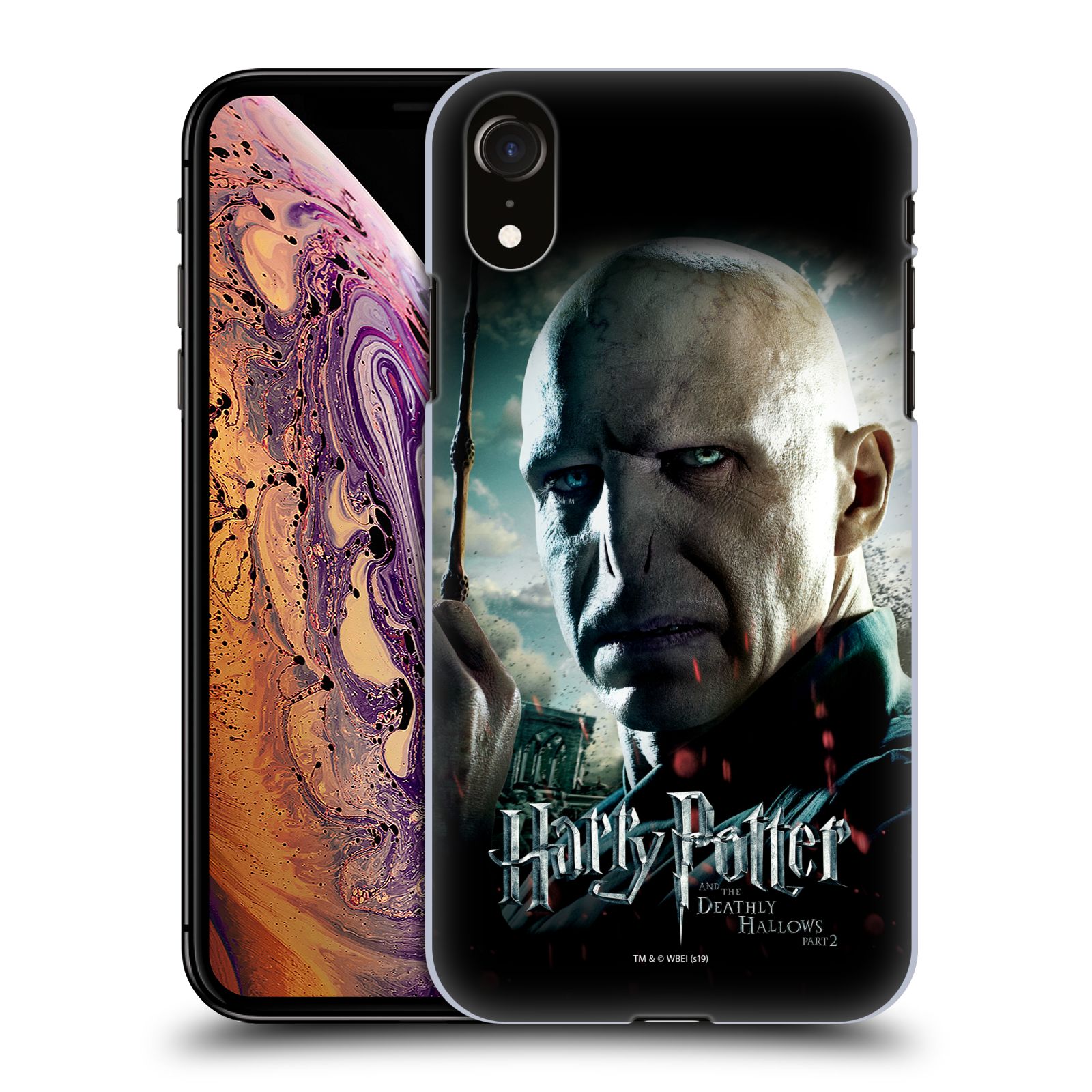 Pouzdro na mobil Apple Iphone XR - HEAD CASE - Lord Voldemort