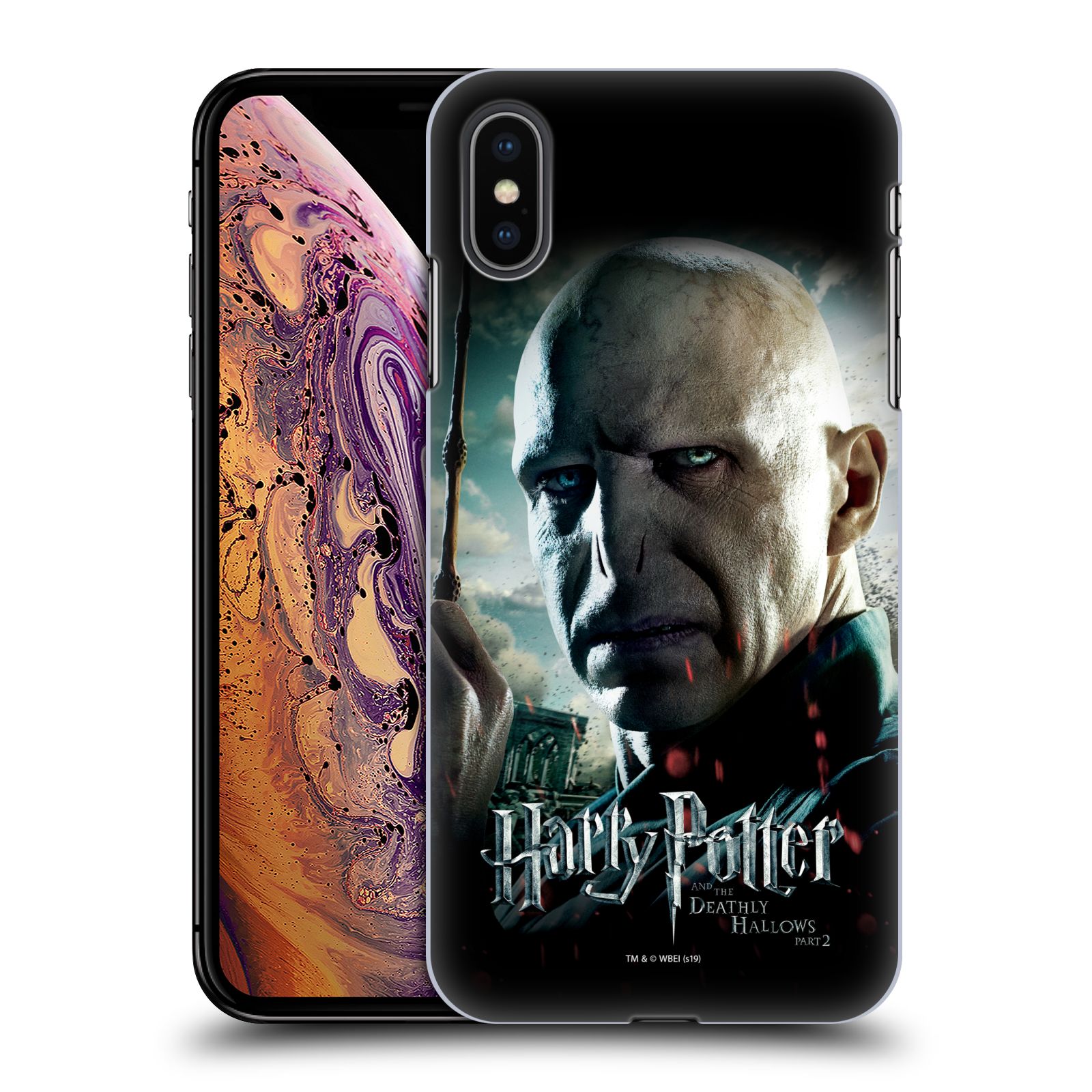 Pouzdro na mobil Apple Iphone XS MAX - HEAD CASE - Lord Voldemort