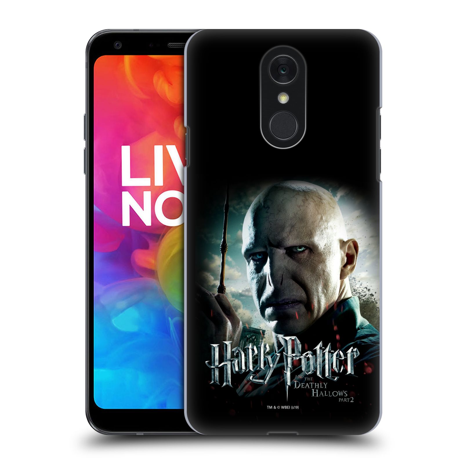 Pouzdro na mobil LG Q7 - HEAD CASE - Lord Voldemort