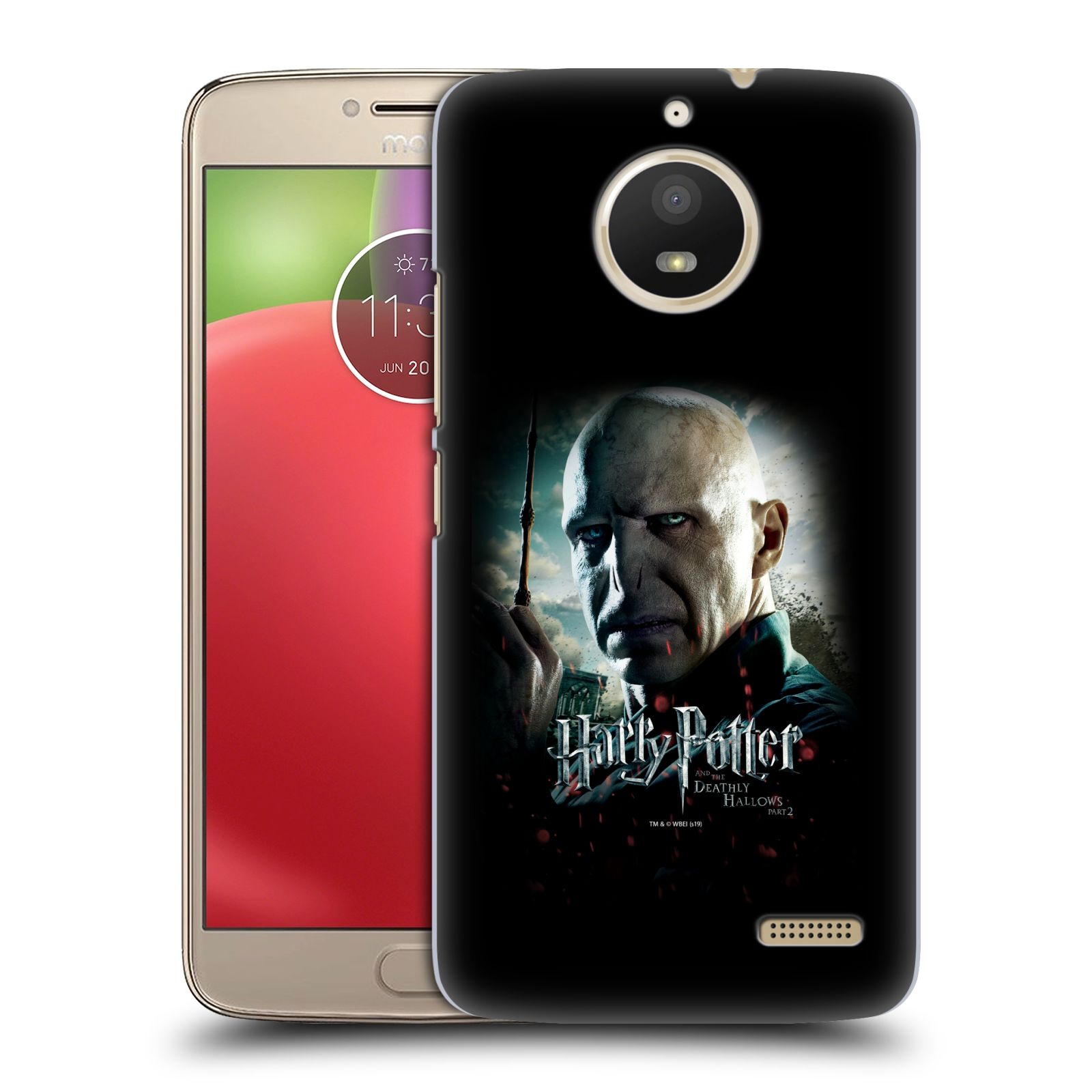 Pouzdro na mobil Lenovo Moto E4 - HEAD CASE - Lord Voldemort