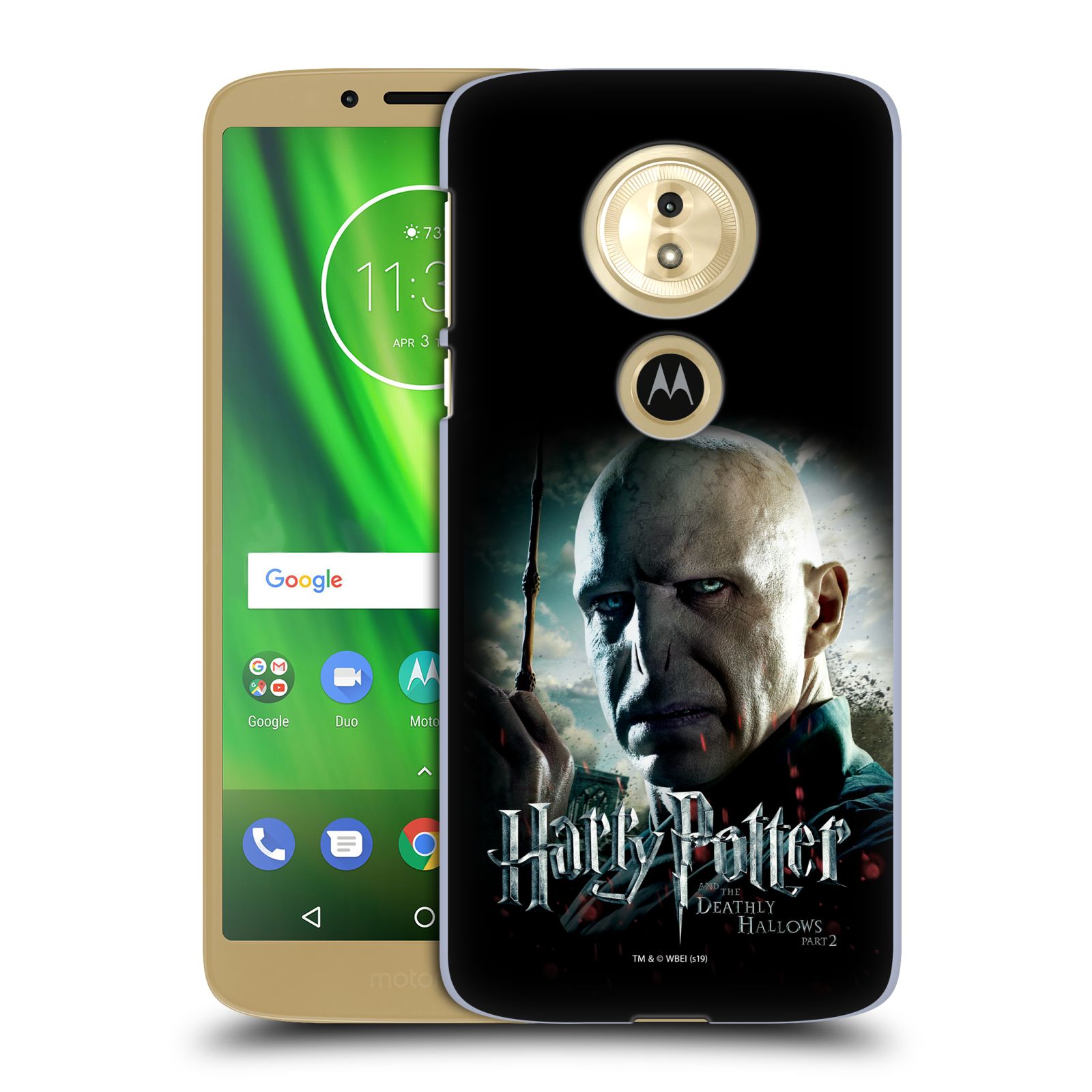 Pouzdro na mobil Motorola Moto E5 - HEAD CASE - Lord Voldemort
