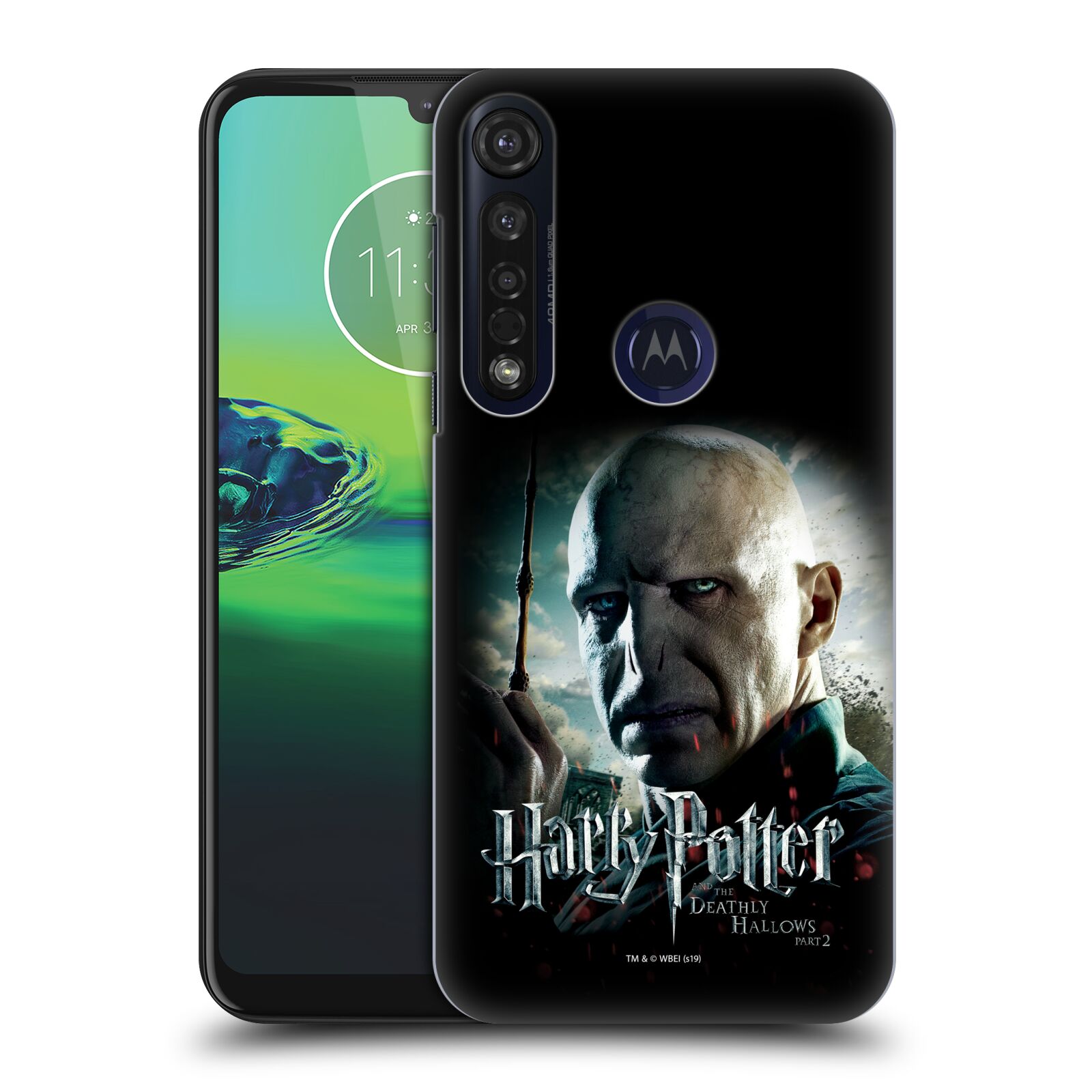Pouzdro na mobil Motorola Moto G8 PLUS - HEAD CASE - Lord Voldemort
