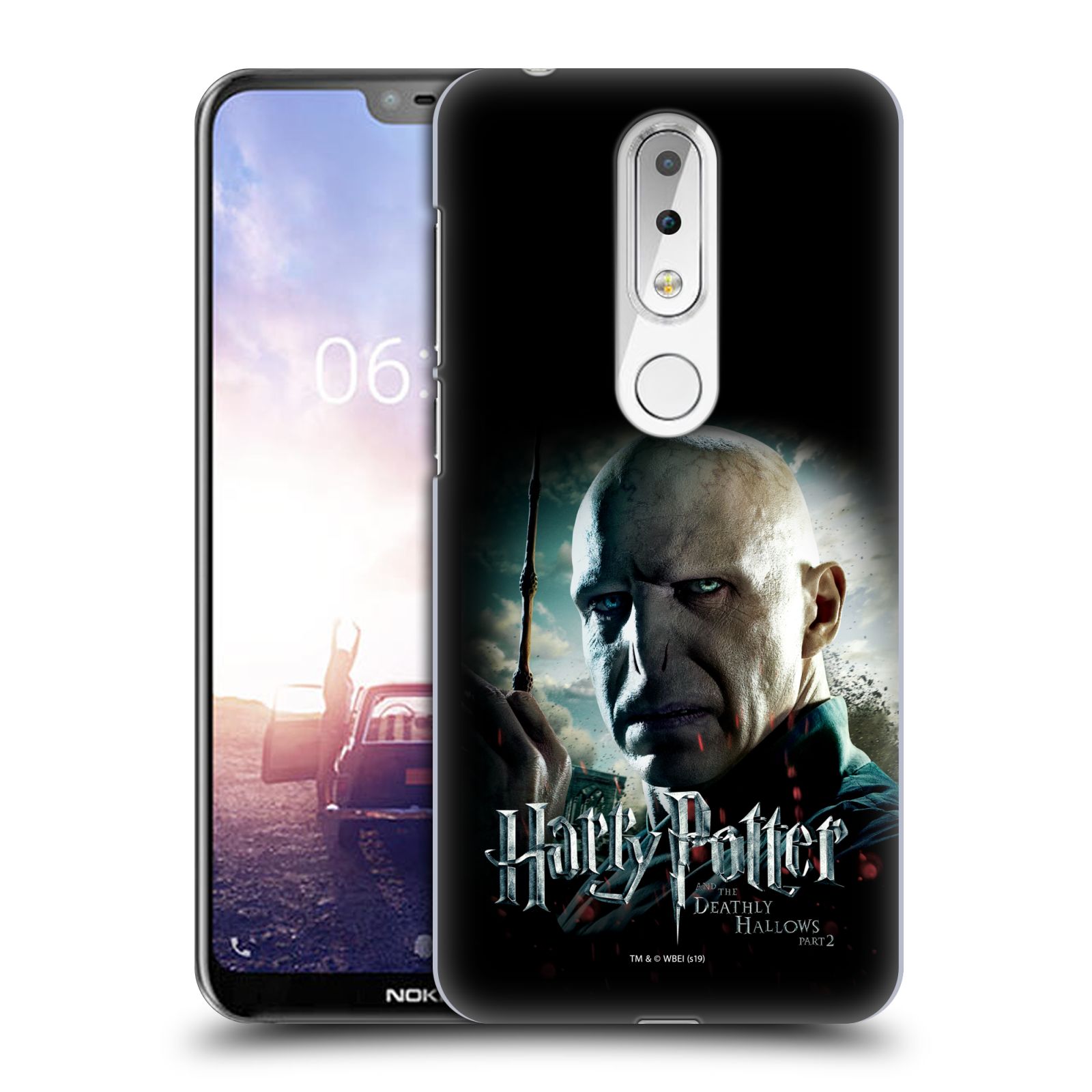 Pouzdro na mobil Nokia 6.1 PLUS - HEAD CASE - Lord Voldemort