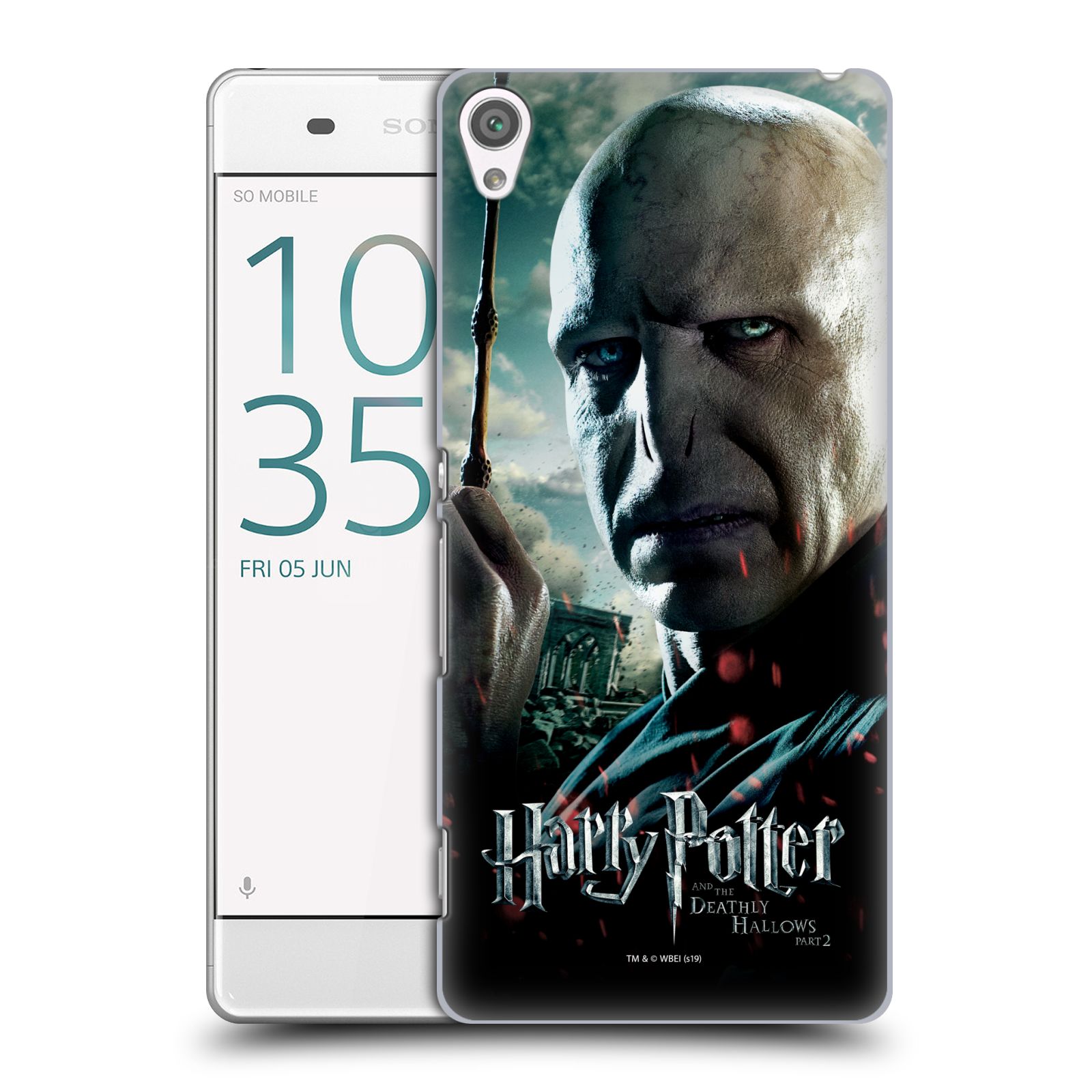 Pouzdro na mobil Sony Xperia XA - HEAD CASE - Lord Voldemort