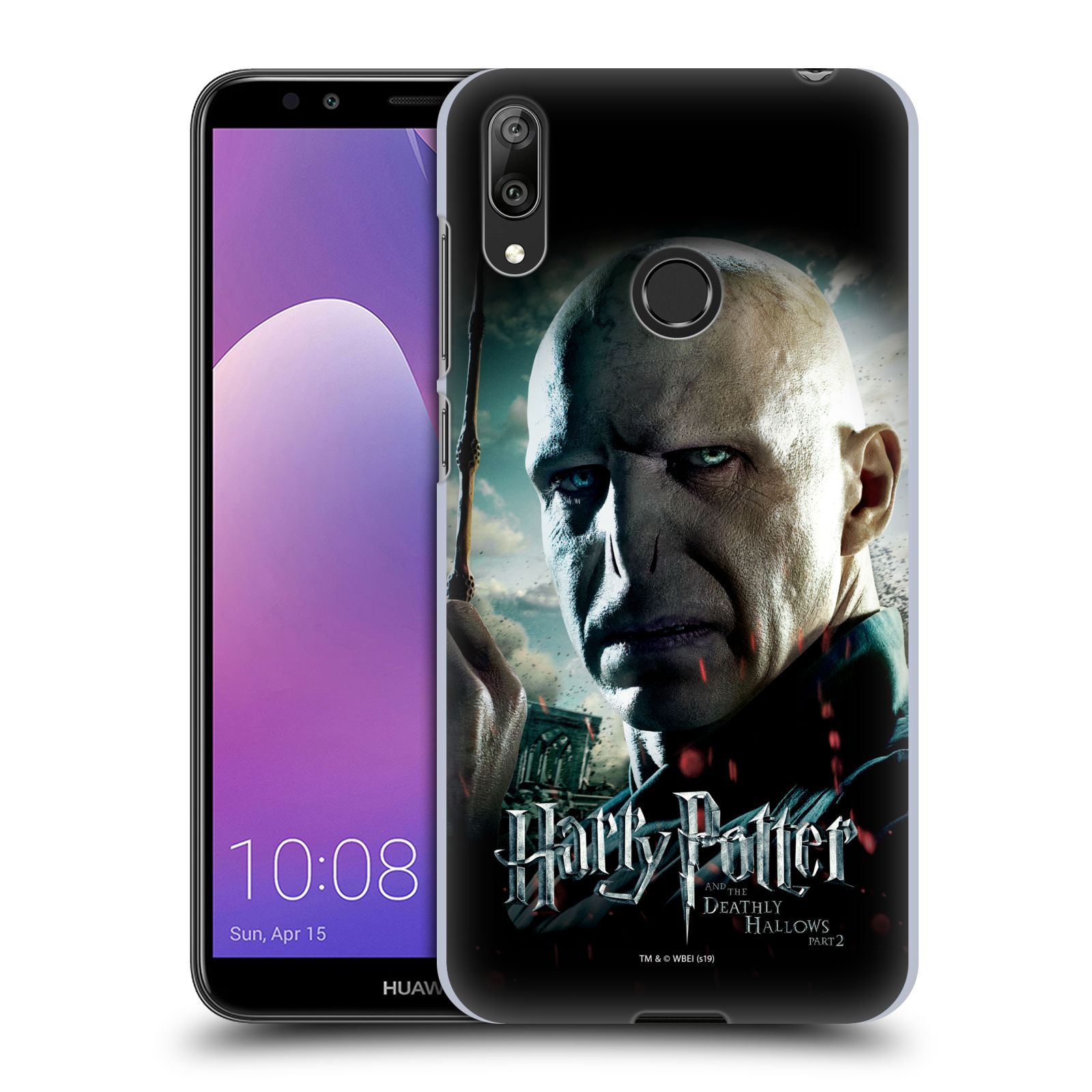 Pouzdro na mobil Huawei Y7 2019 - HEAD CASE - Lord Voldemort
